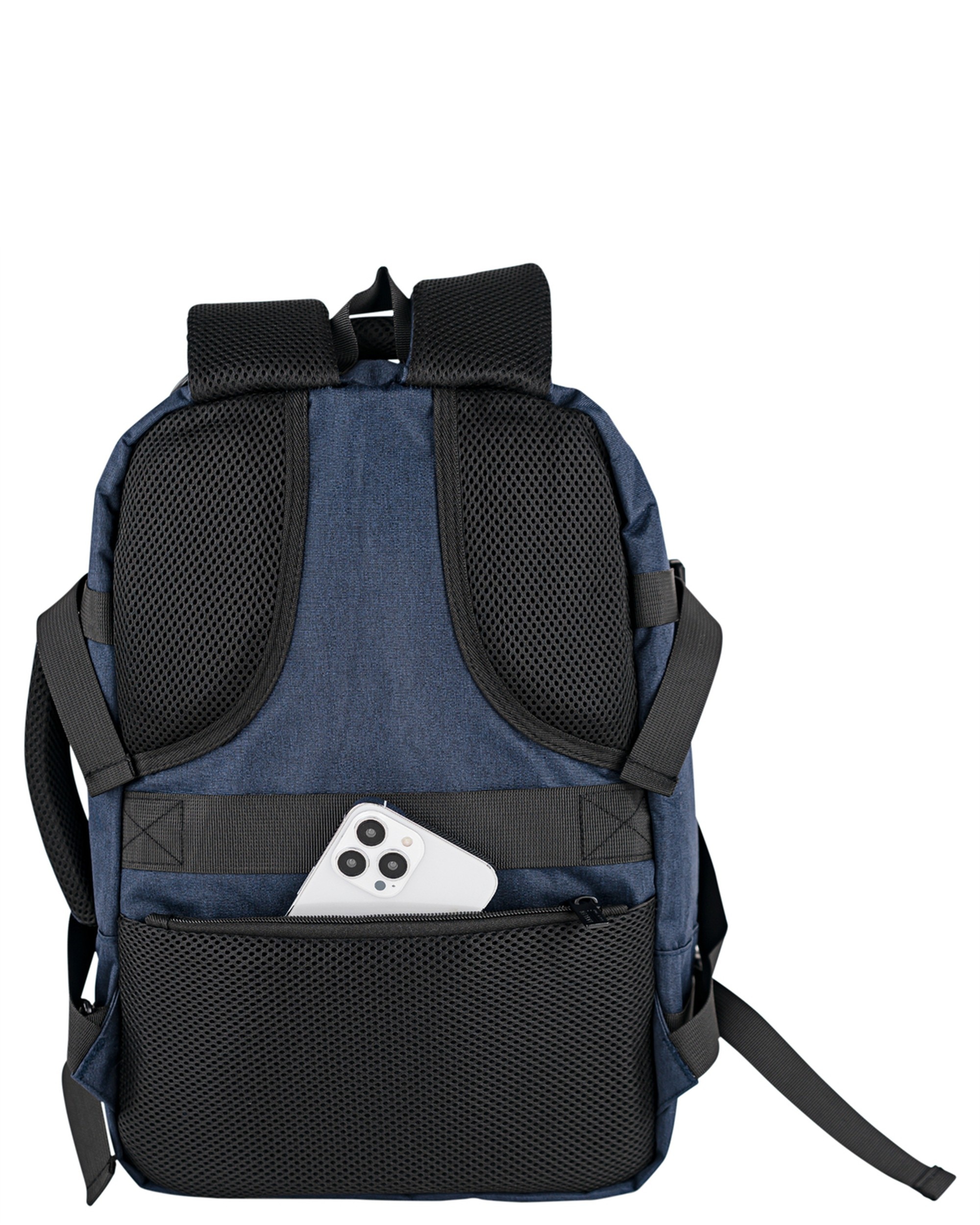Conjunto de Mala e Mochila de Cabine Turín Capacidade 60l Azul-3