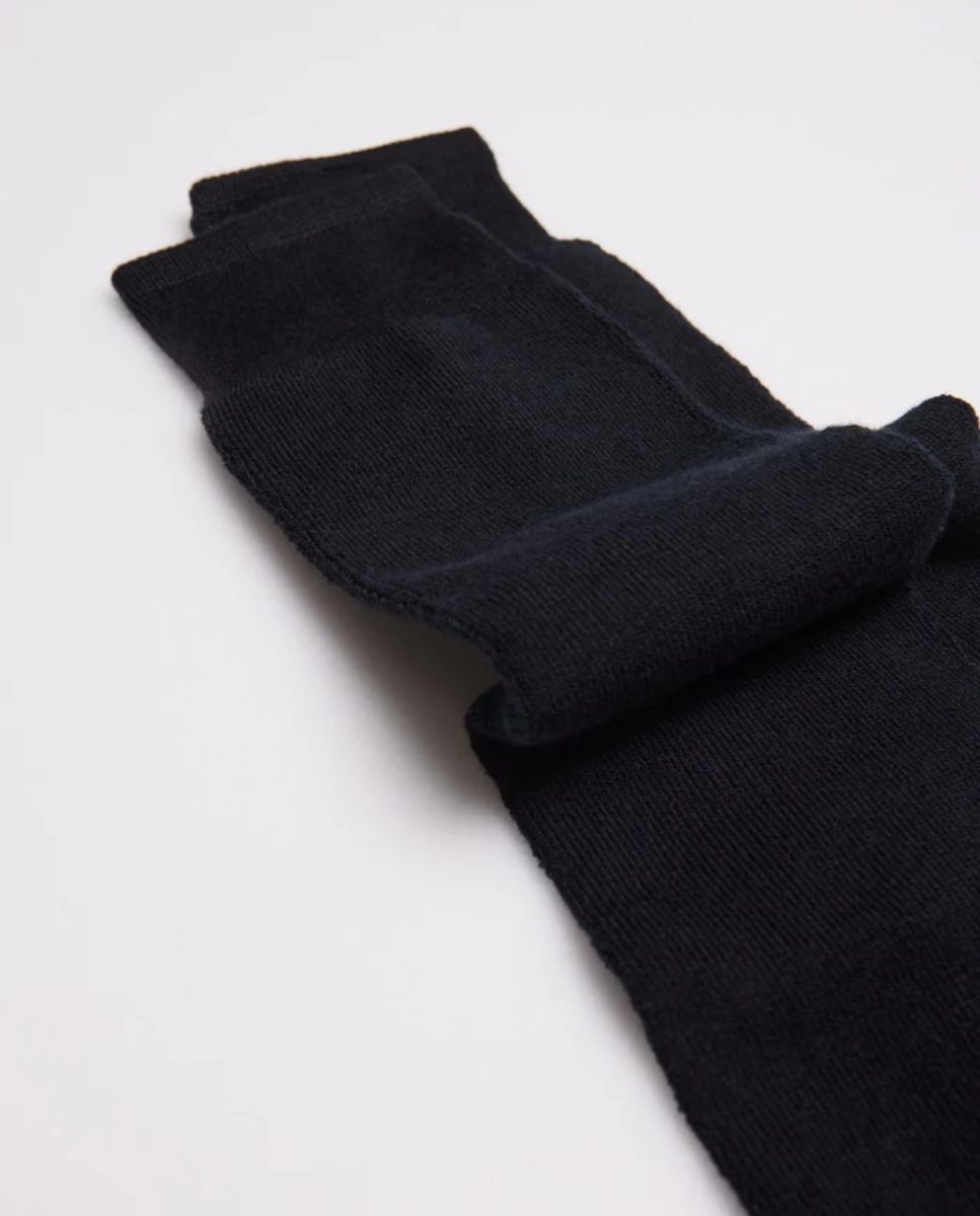 Meias Altas Térmicas Extra Largas Preto-3