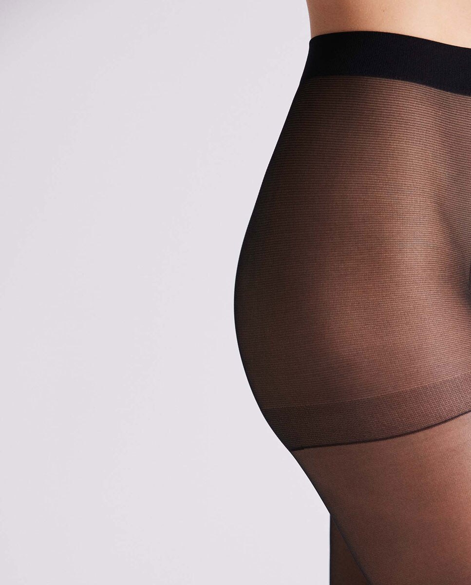 Collants 20 Denier Preto-3