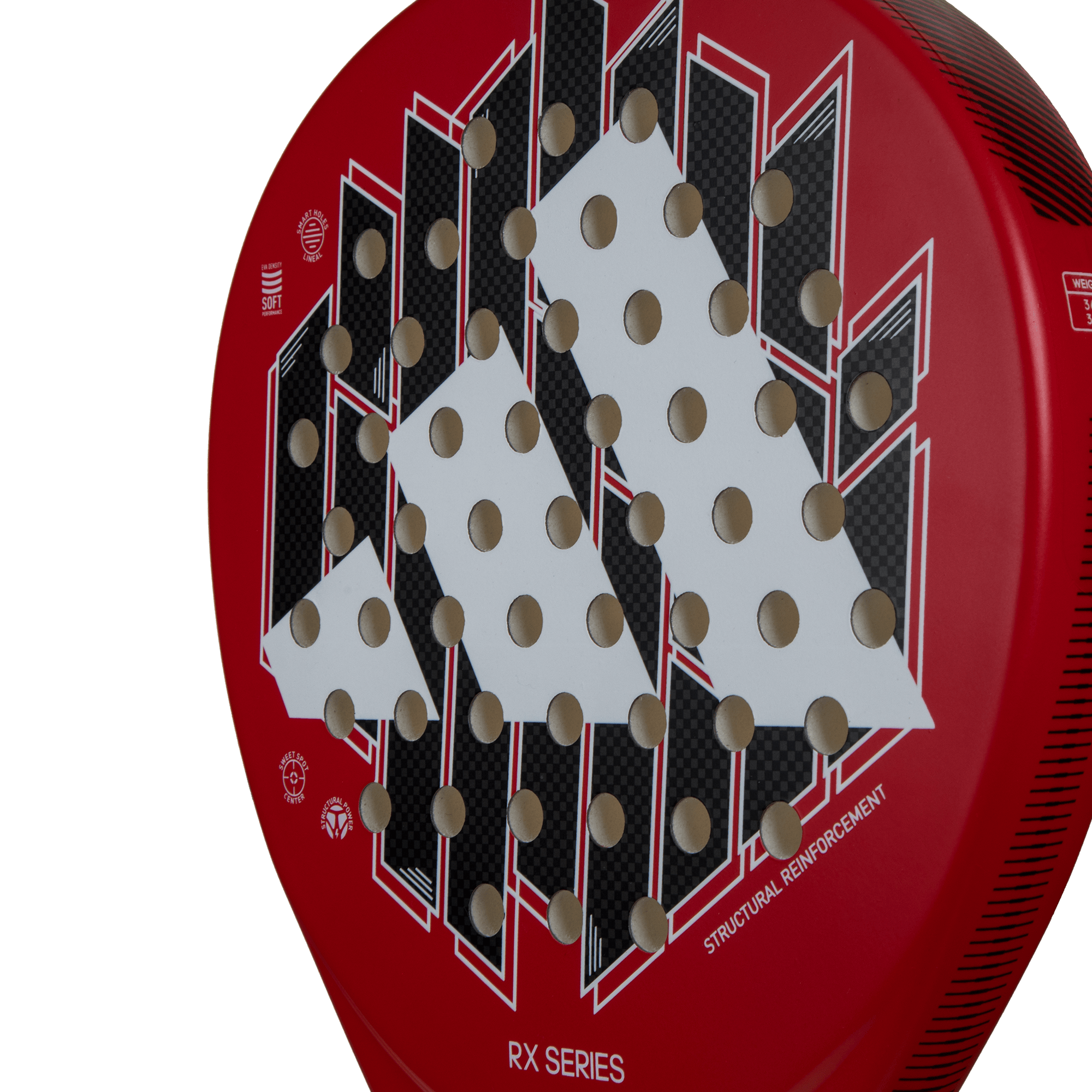 Raquete de Pádel Adidas Rx Series Red 3.3 Vermelho-4