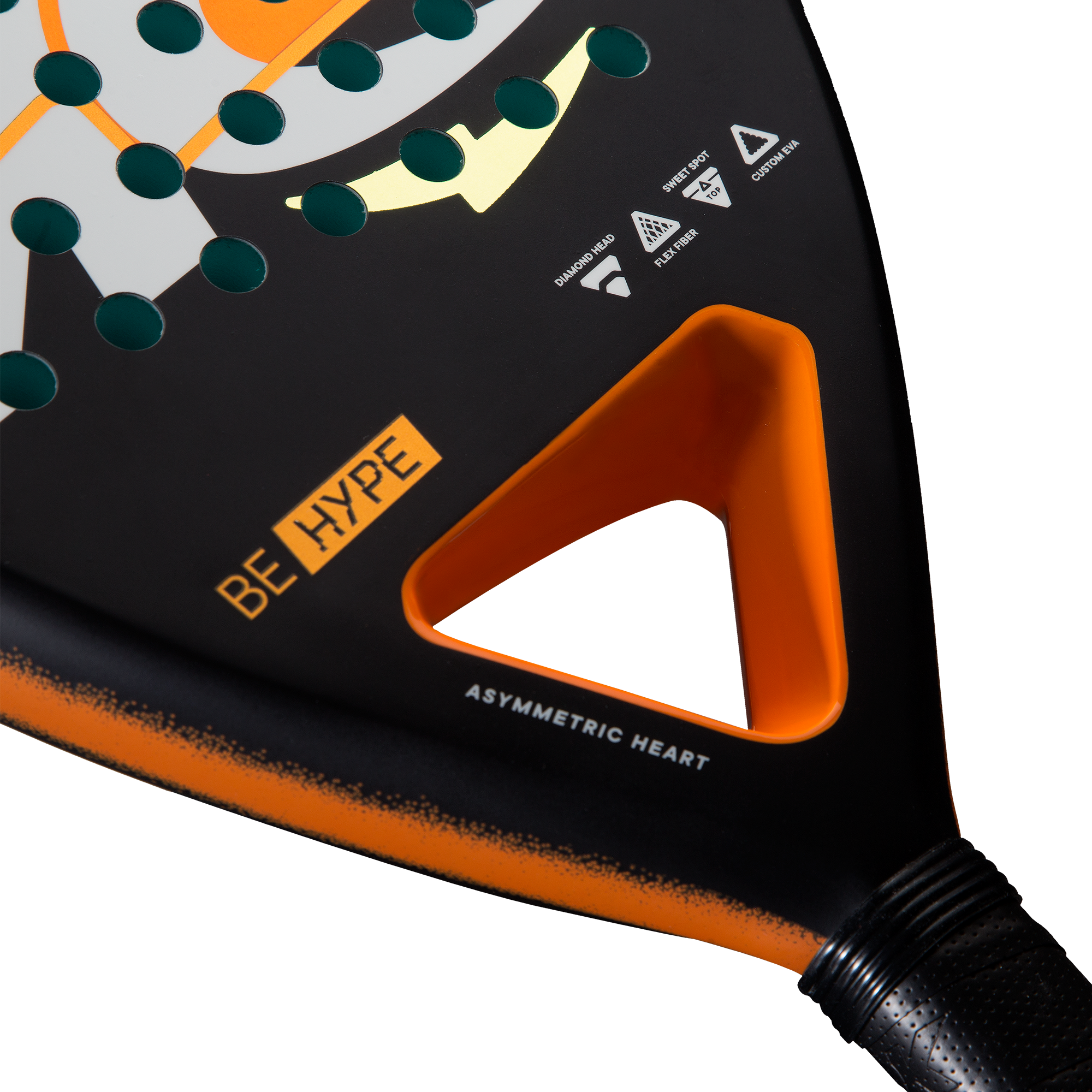 Raquete de Pádel Be Hype Lok Laranja-3