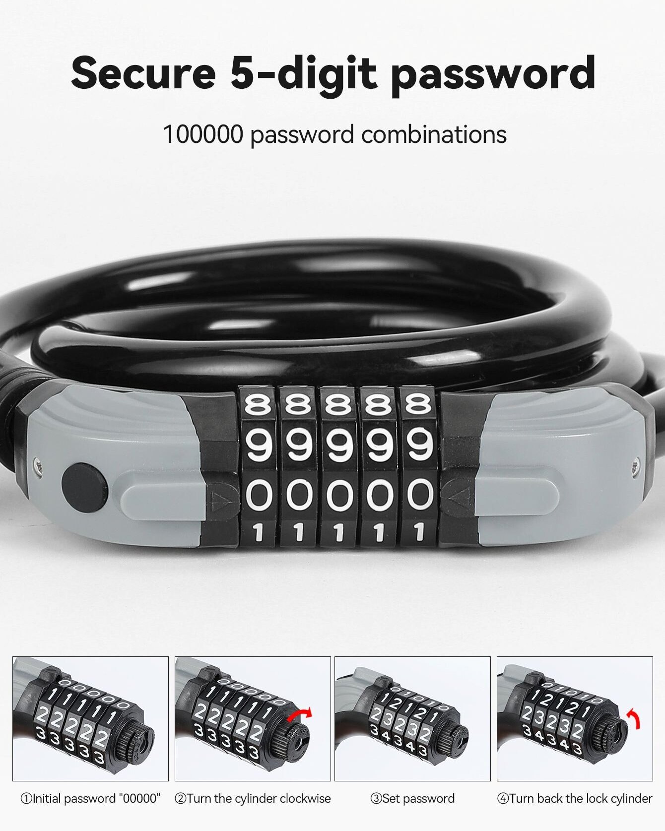 Fechadura Five Lock Pro Zwheel Laranja-4