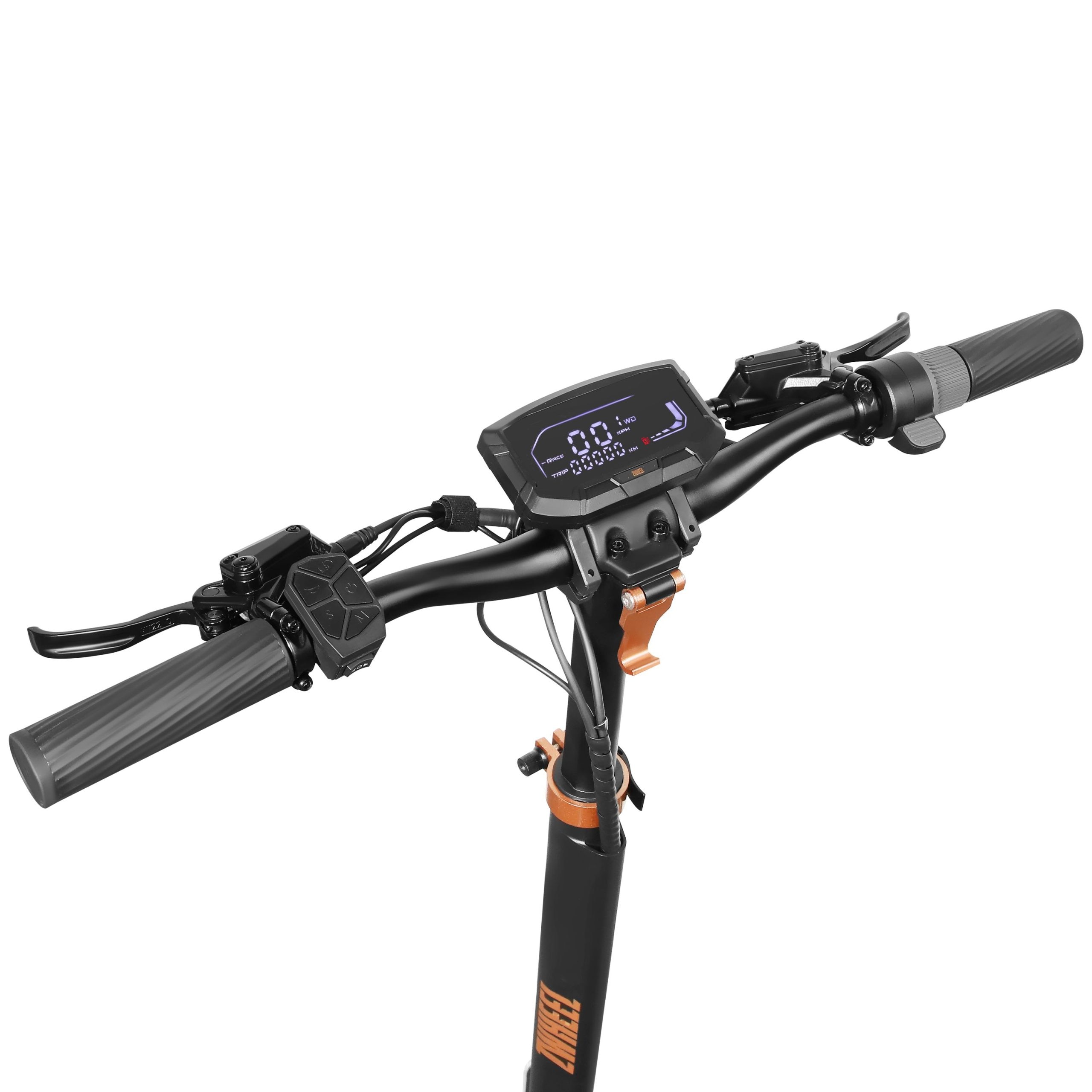 Trotinete Elétrica Zwolf Plus de Zwheel Castanho-5