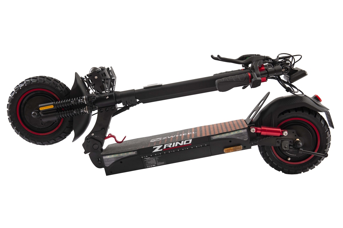 Patinete Elétrico Dobrável ZRino DUO MAX Homologado DGT Preto-2