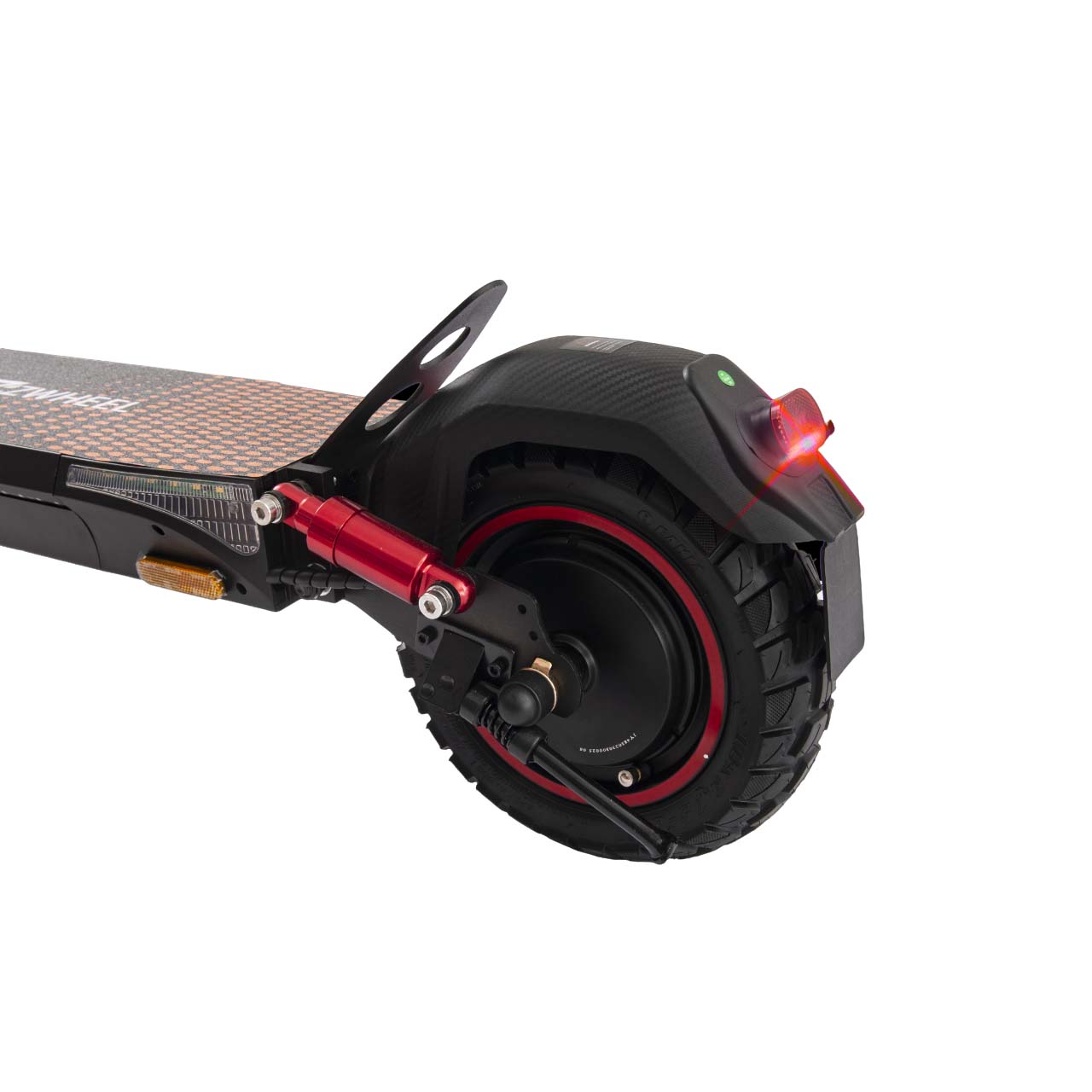 Trotinete Elétrica Zrino Duo Max Zwheel Preto-4