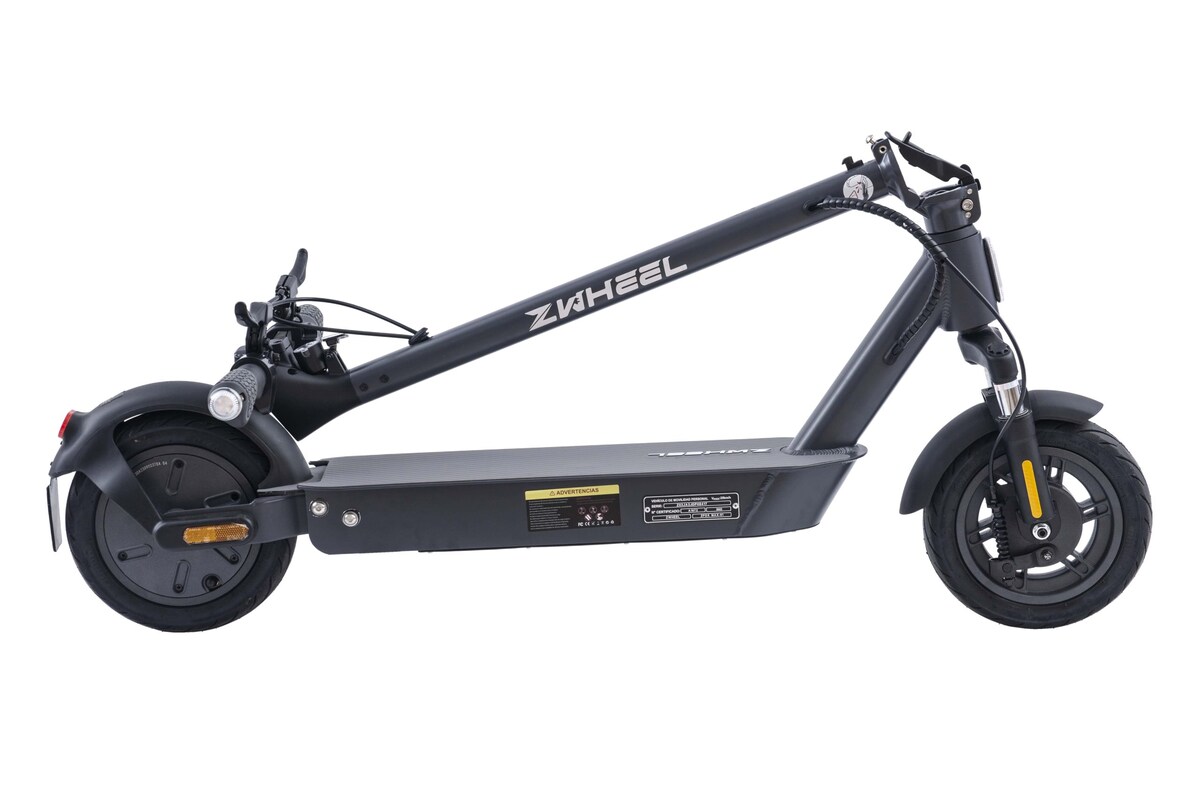 Patinete Elétrico Dobrável ZFox MAX URBAN Dark Homologado DGT Cinzento-escuro-2