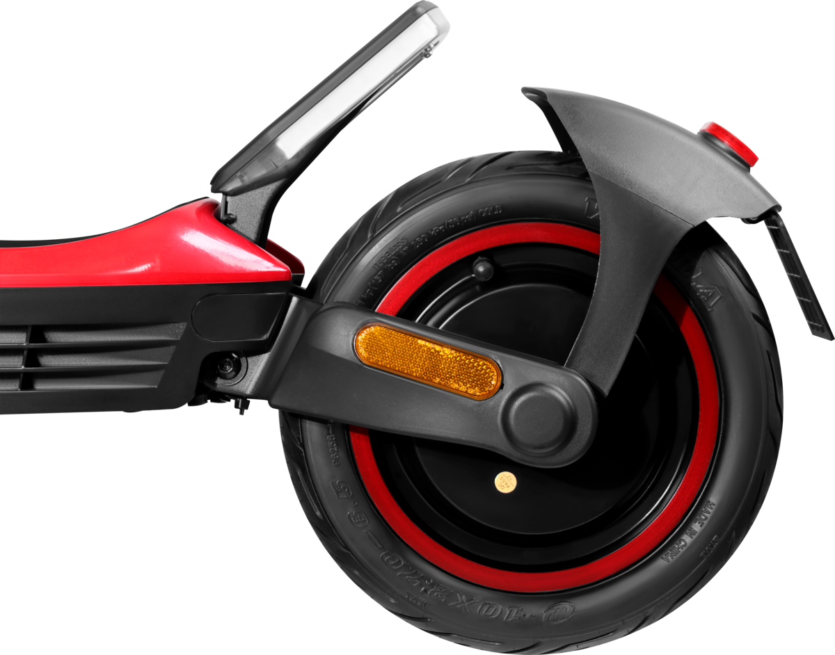 Patinete Elétrico Dobrável ZLion PRO Corallium Vermelho-4