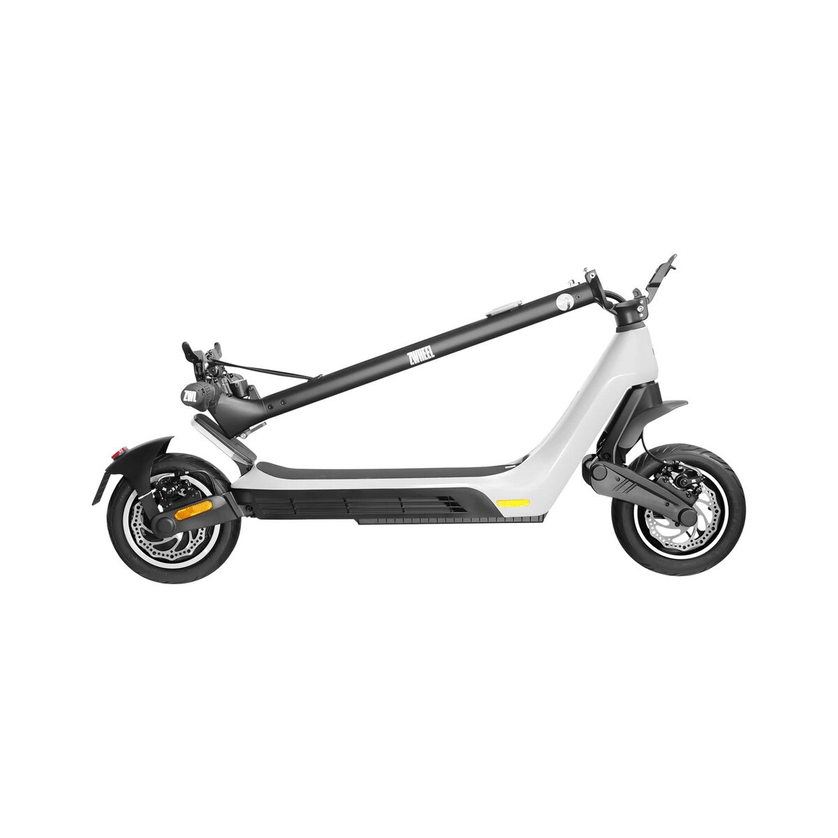 Patinete Elétrico Dobrável Zlion Pro White Satin Branco-2