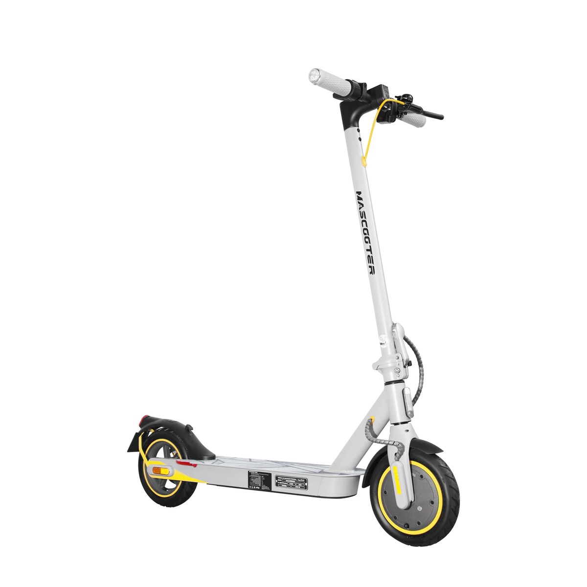 Patinete Elétrico Dobrável S1 Reckless Mascooter Cinzento-1