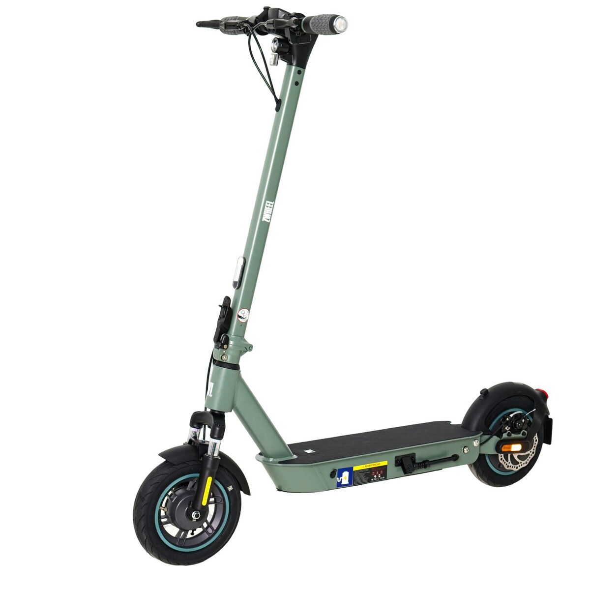 Patinete Elétrico Dobrável Zfox Max Street Hunter Verde-1