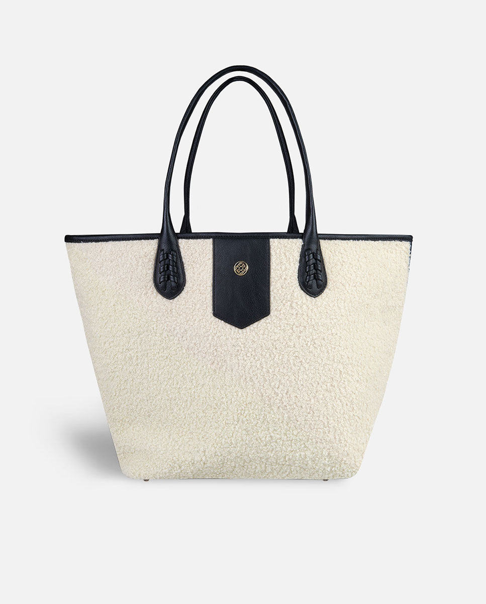 Imagem 0 de Mala de Ombro Grande Valais Branca com Organizador