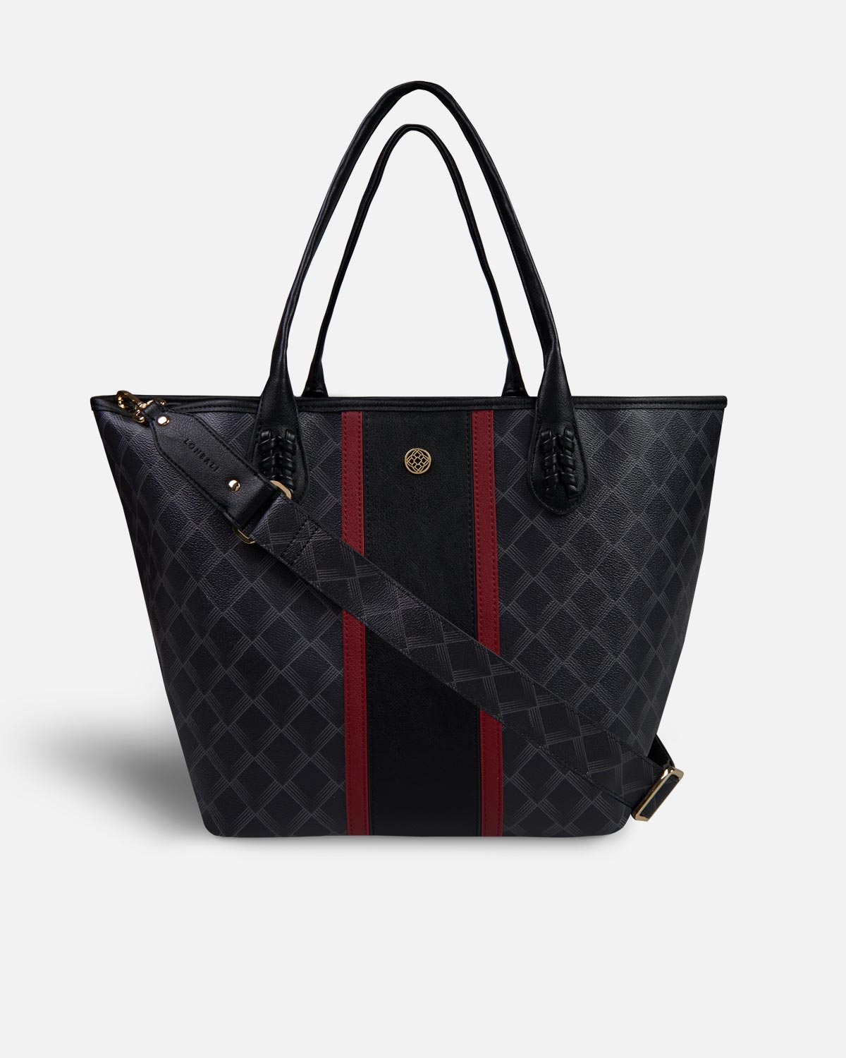 Mala a Tiracolo Kensington Arrow Preto-2