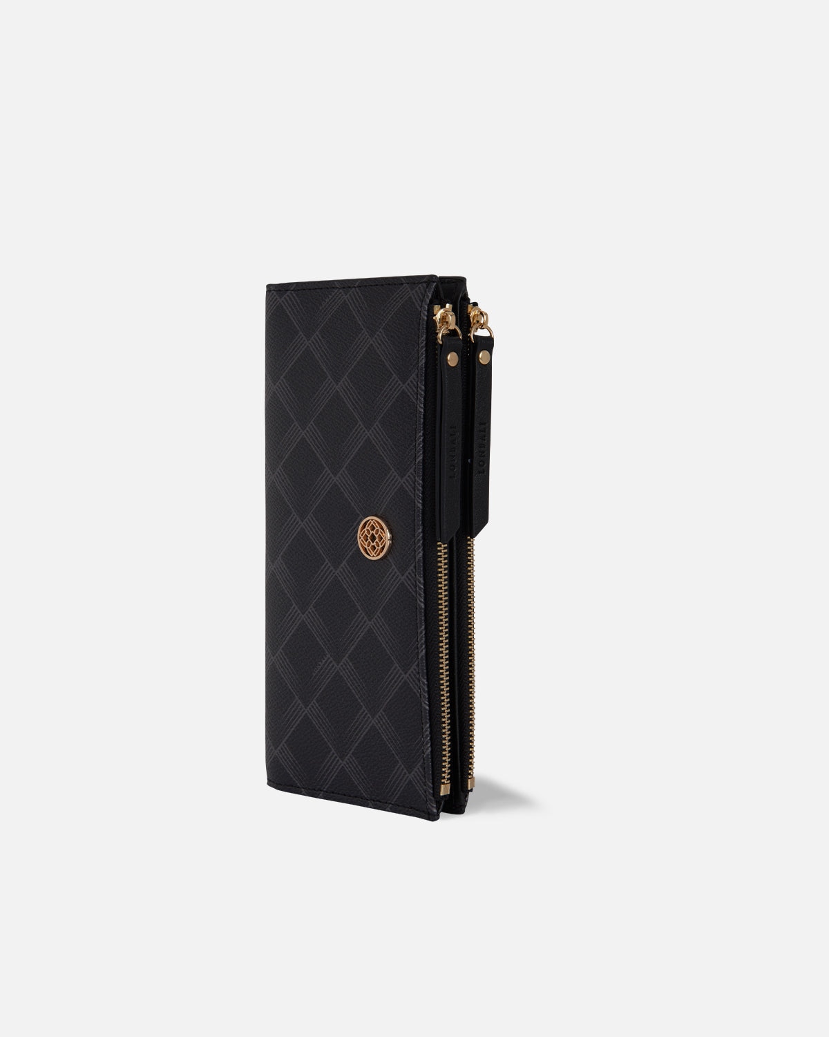 Carteira Kensington com Fecho Preto-3