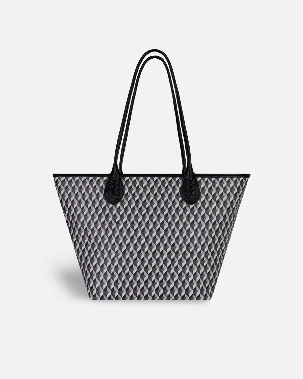 Mala Shopper Born Tamanho Médio Preto-2