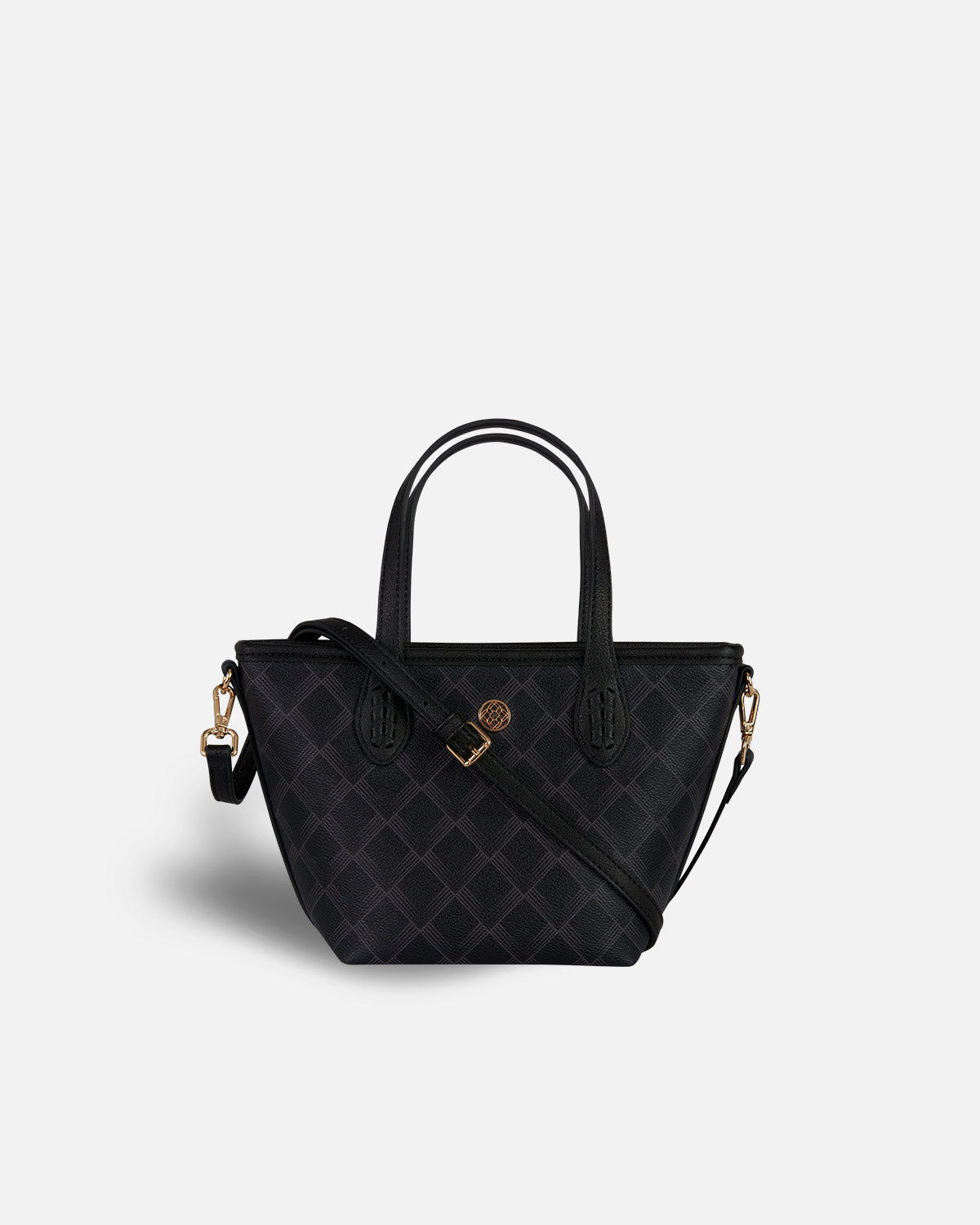 Mala a Tiracolo Kensington Tamanho Mini Preto-3