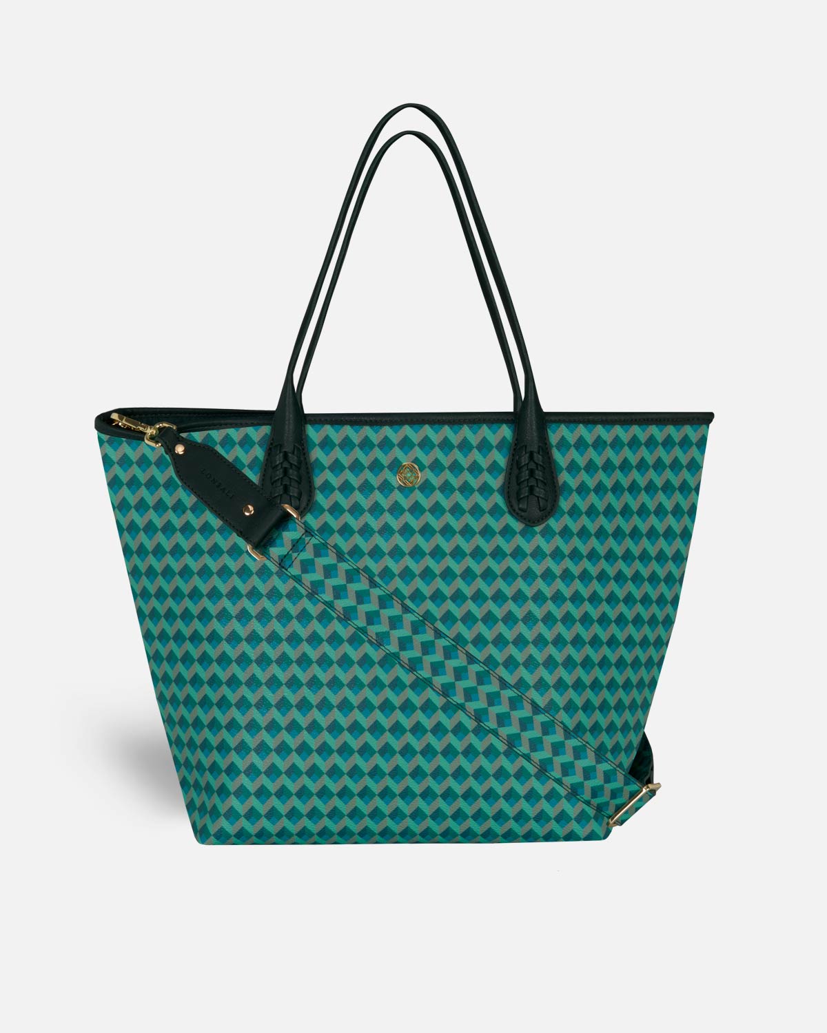 Mala Shopper Born Verde-flúor-3