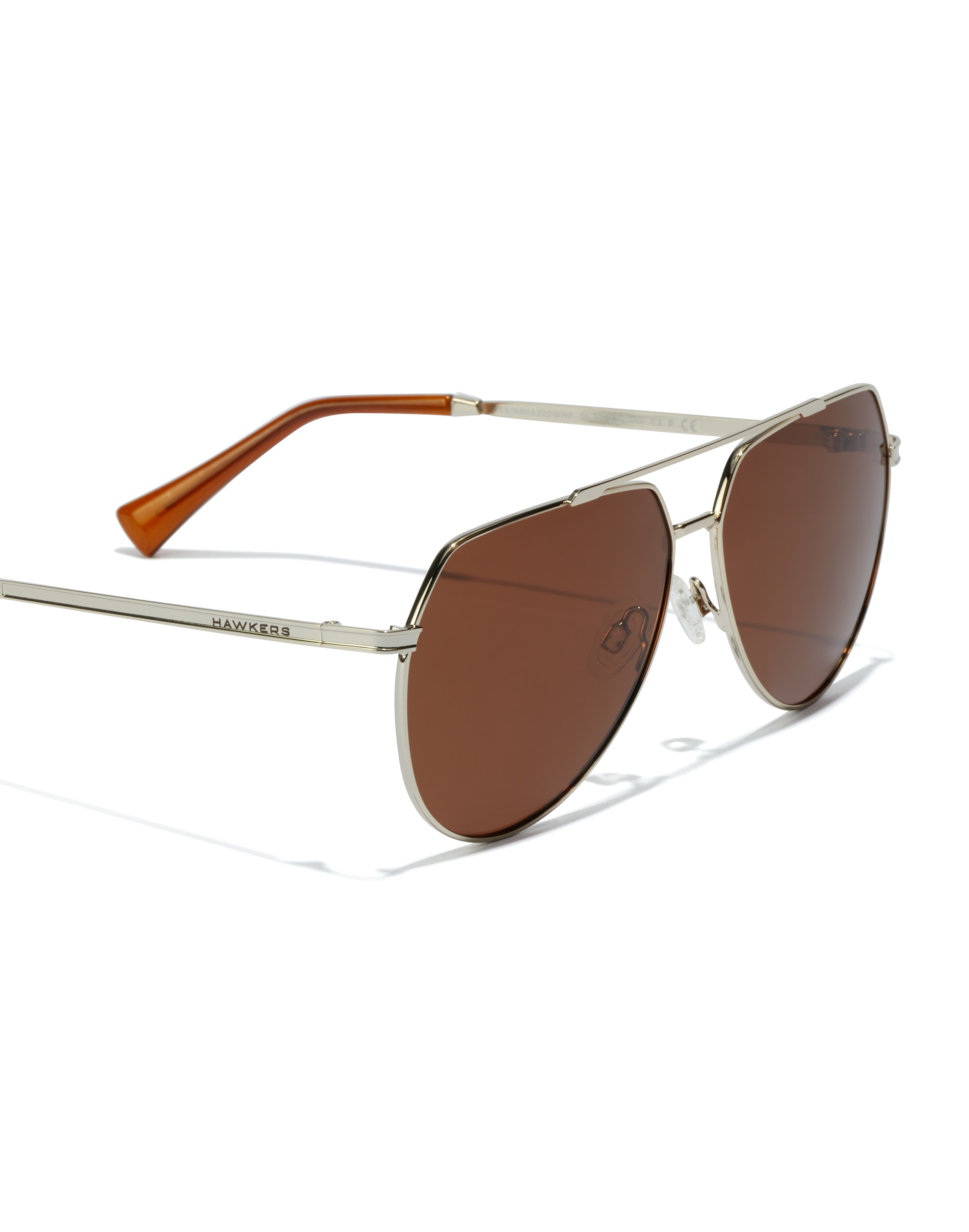 Óculos de Sol Hawkers Shadow Polarizado Ouro-5