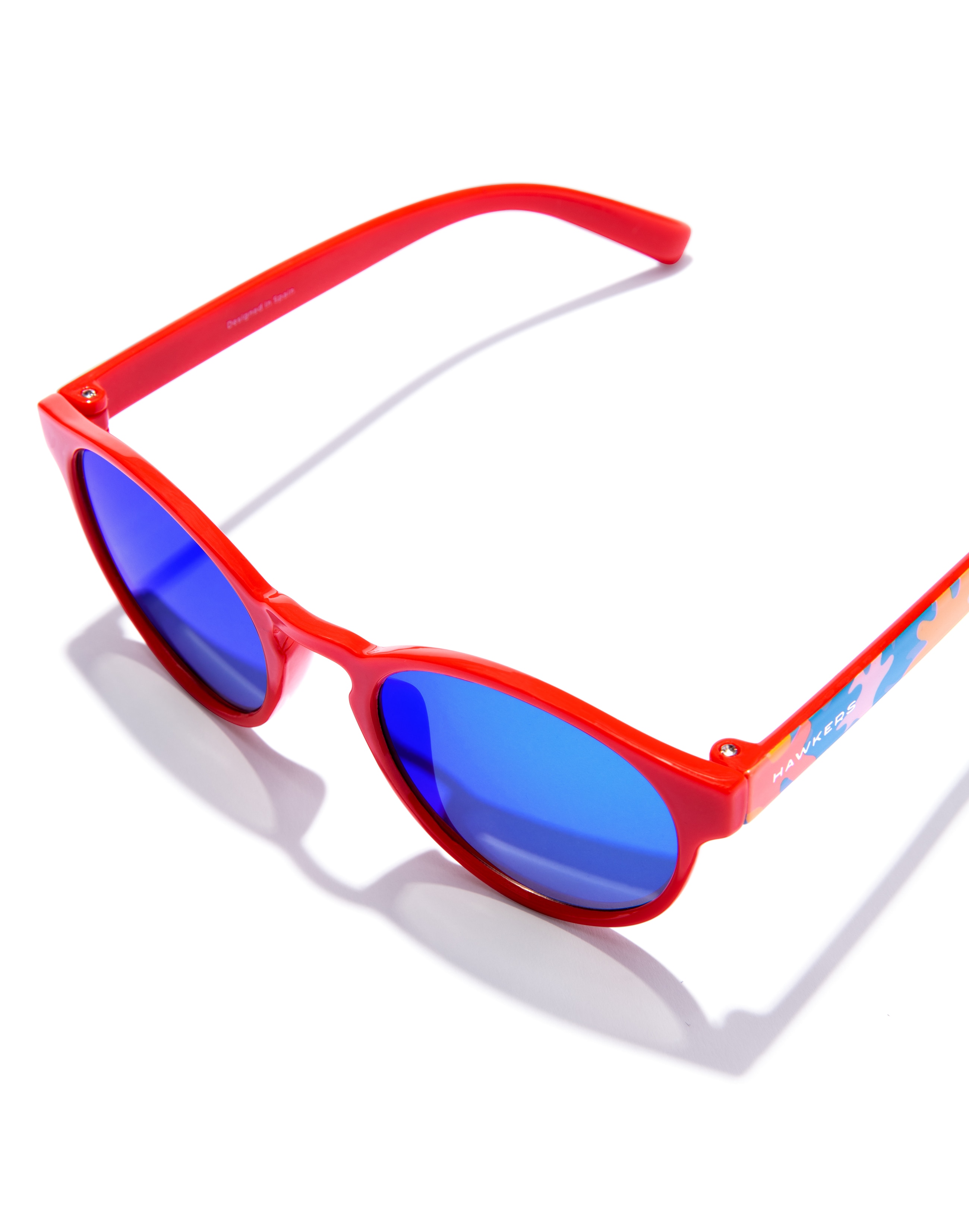 Óculos de Sol Infantil Hawkers Belair Kids Polarizado Vermelho-5