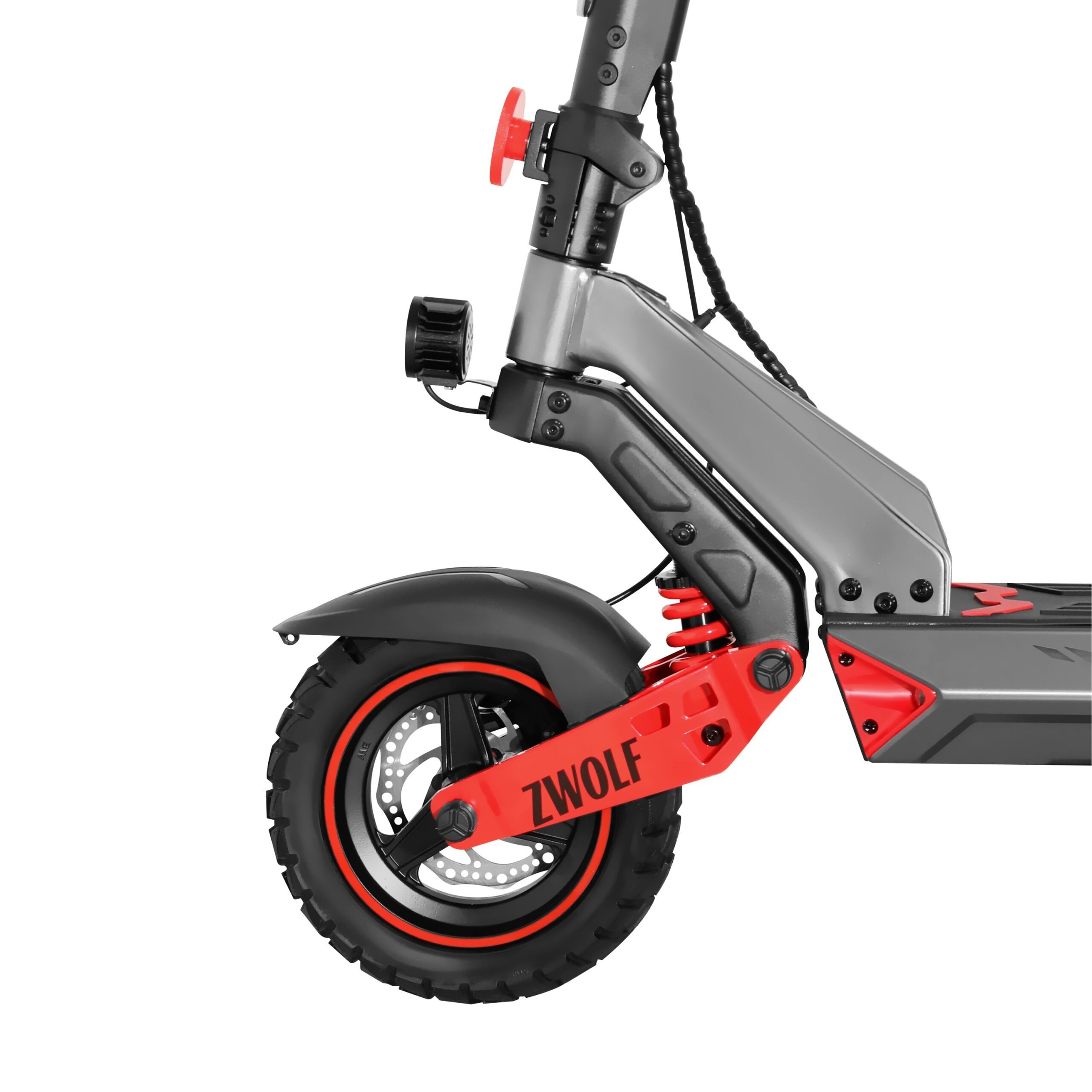 Trotinete Elétrica Zwolf de Zwheel Vermelho-3