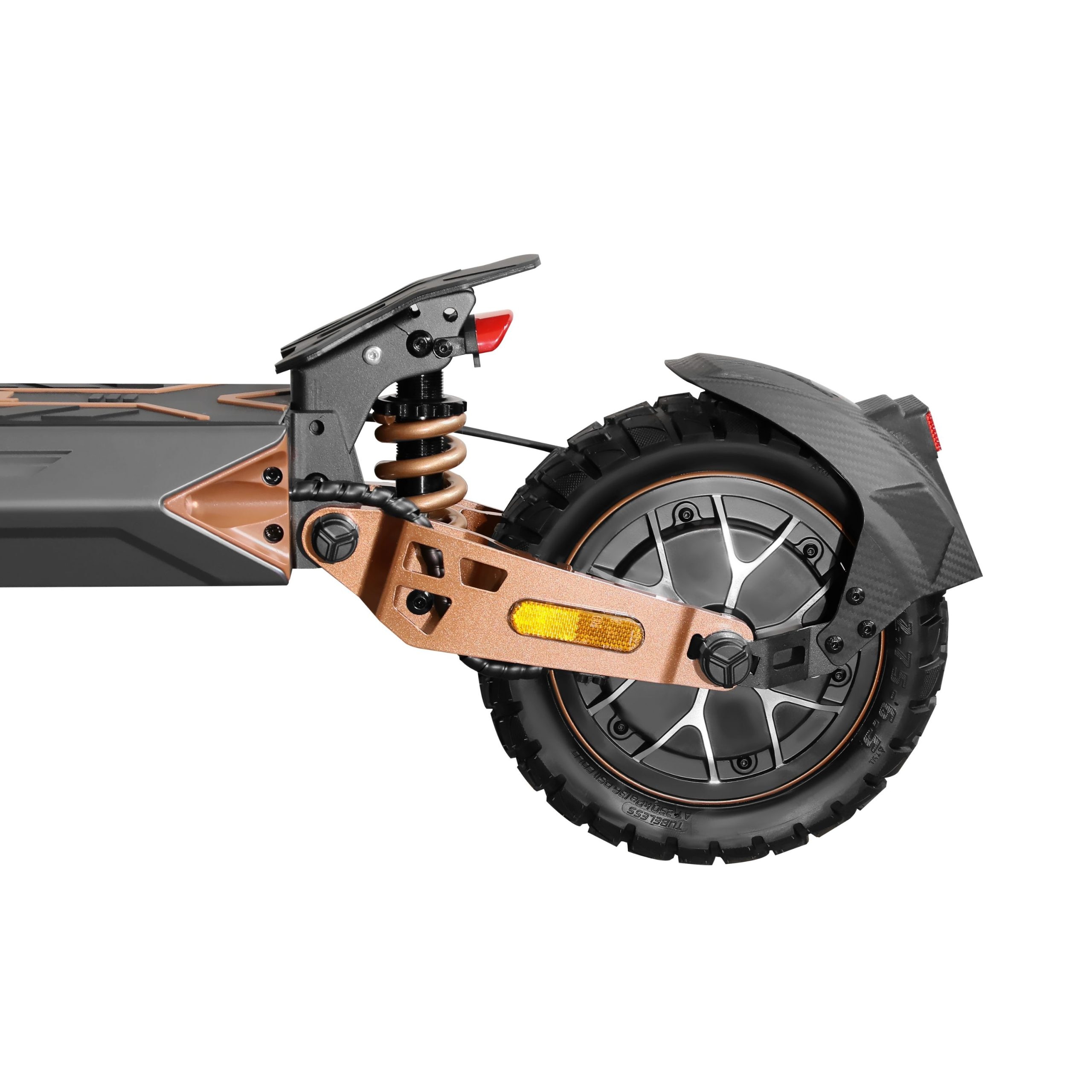 Trotinete Elétrica Zwolf Duo de Zwheel Castanho-4