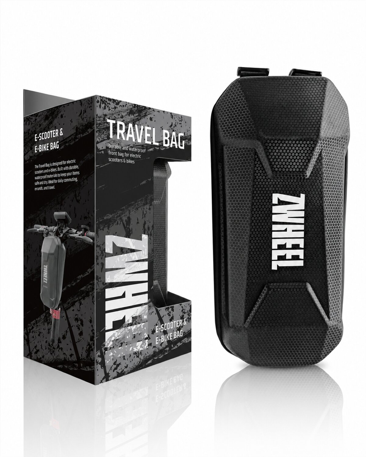 Mochila de Guiador Travel Bag Zwheel Preto-2