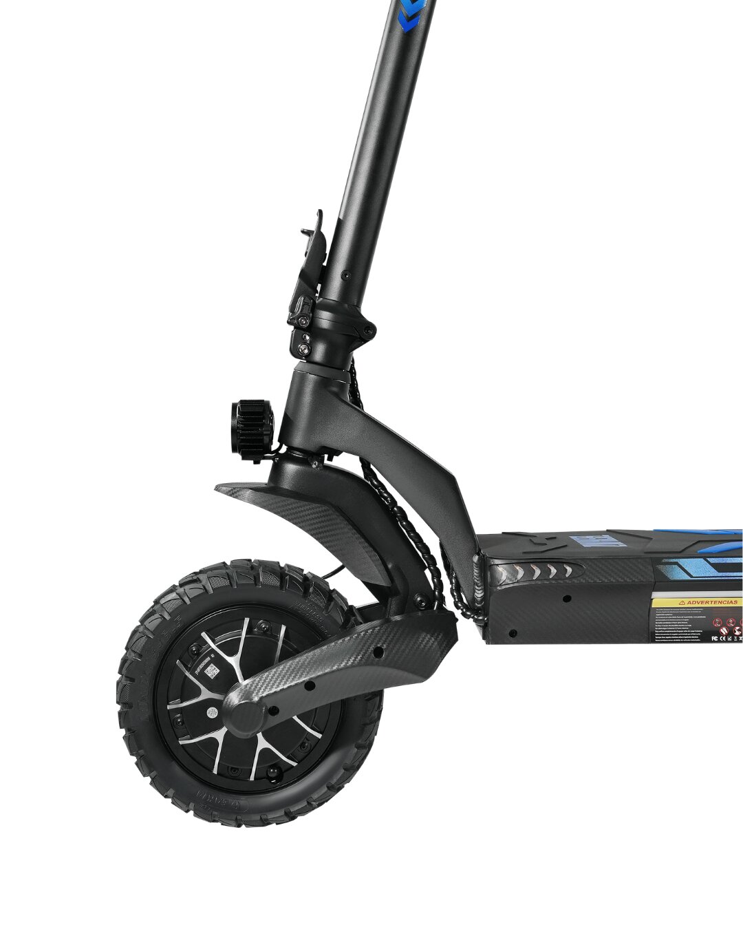 Patinete Elétrico Zlion Duo + Preto-3
