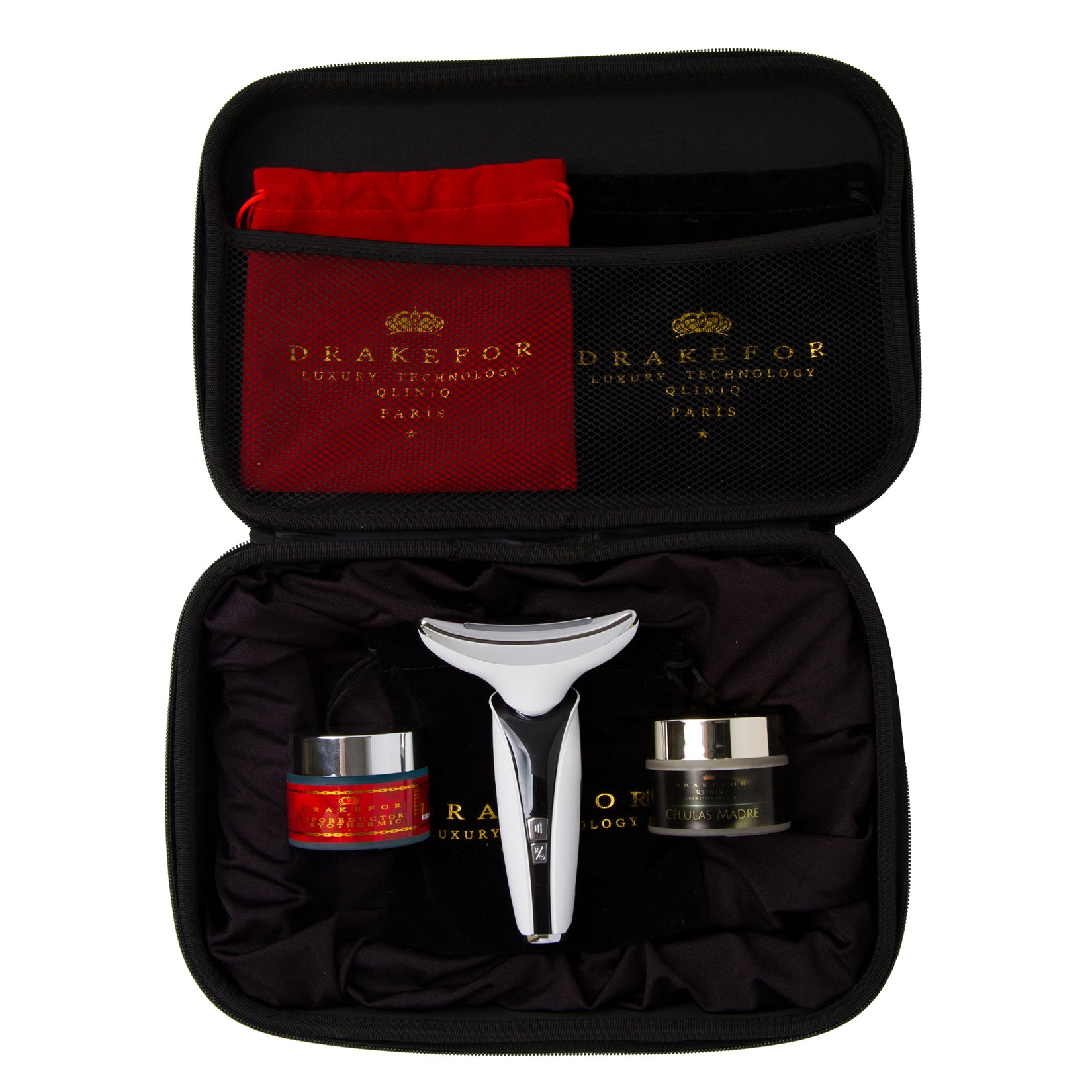 Dispositivo Estético Efeito Lifting de Pescoço Drakefor DKF-QLINIQ B & COSMETIC Branco-6