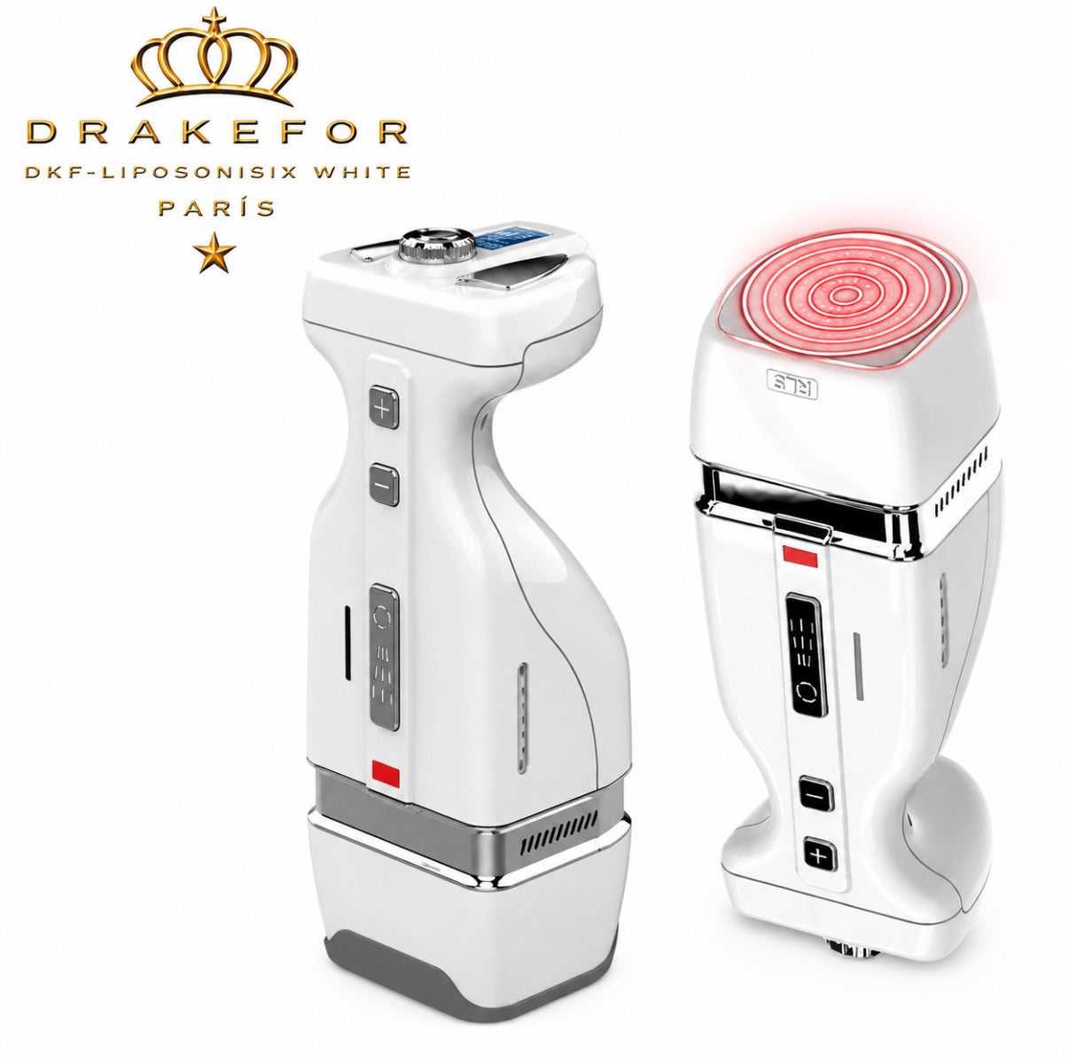 Dispositivo Estético de HIFU Drakefor Corporal e Facial de Uso Doméstico, Anti-Celulite e de Rejuvenescimento Eficaz Branco-4
