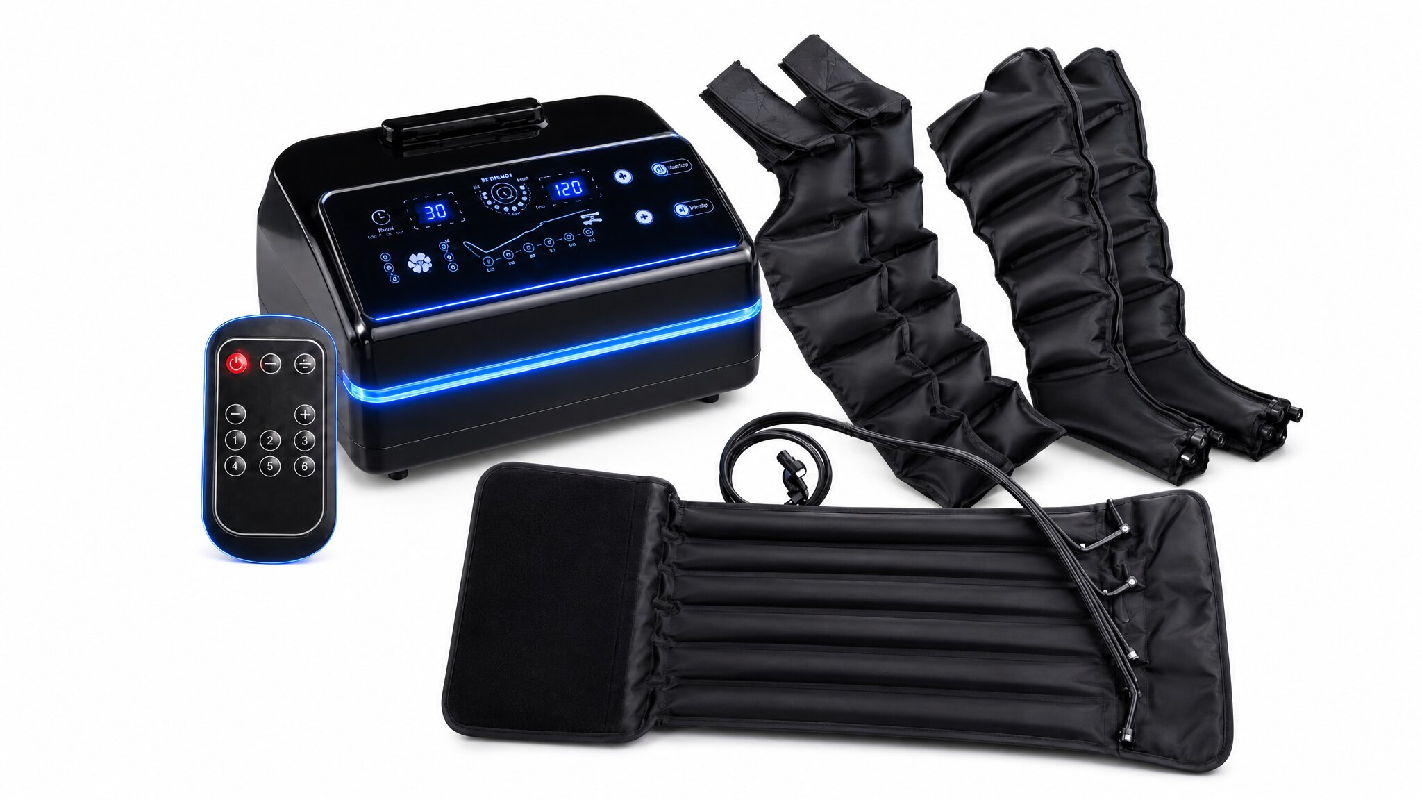 Imagem 0 de Dispositivo de Pressoterapia Profissional Drakefor DKF-Presoterapia Pro 3.0 com Controlo Remoto