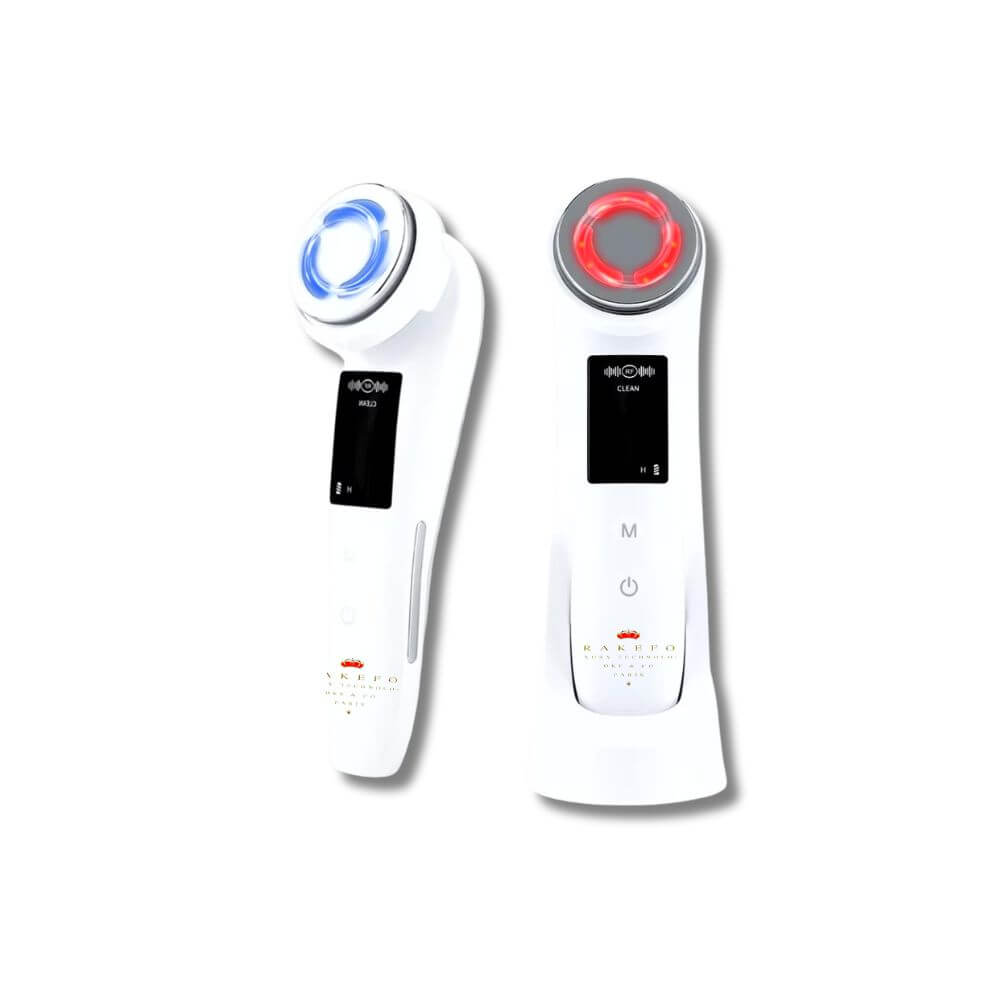 Dispositivo Multifunções de Beleza Pessoal de Radiofrequência Portátil de Luxo Drakefor DKF-MULTI FACIAL PERSONAL RF Branco-3