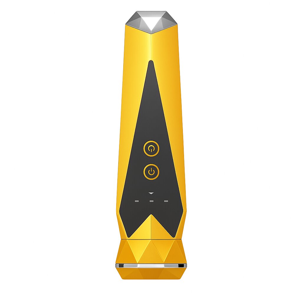 Dispositivo de Radiofrequência para Reafirmar A Pele, Combater As Rugas e o Envelhecimento Drakefor DKF-DIAMOND RF EMS FOTON FACIAL Amarelo-3