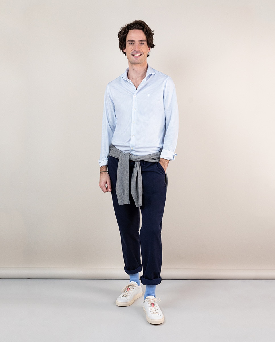Camisa Sepiia Slim Fit Lisa Rosa-2