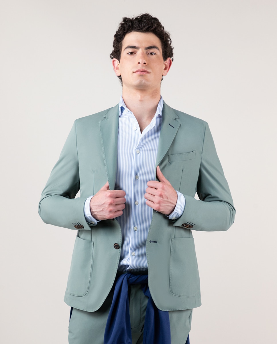 Blazer Regular Sepiia Verde-claro-1