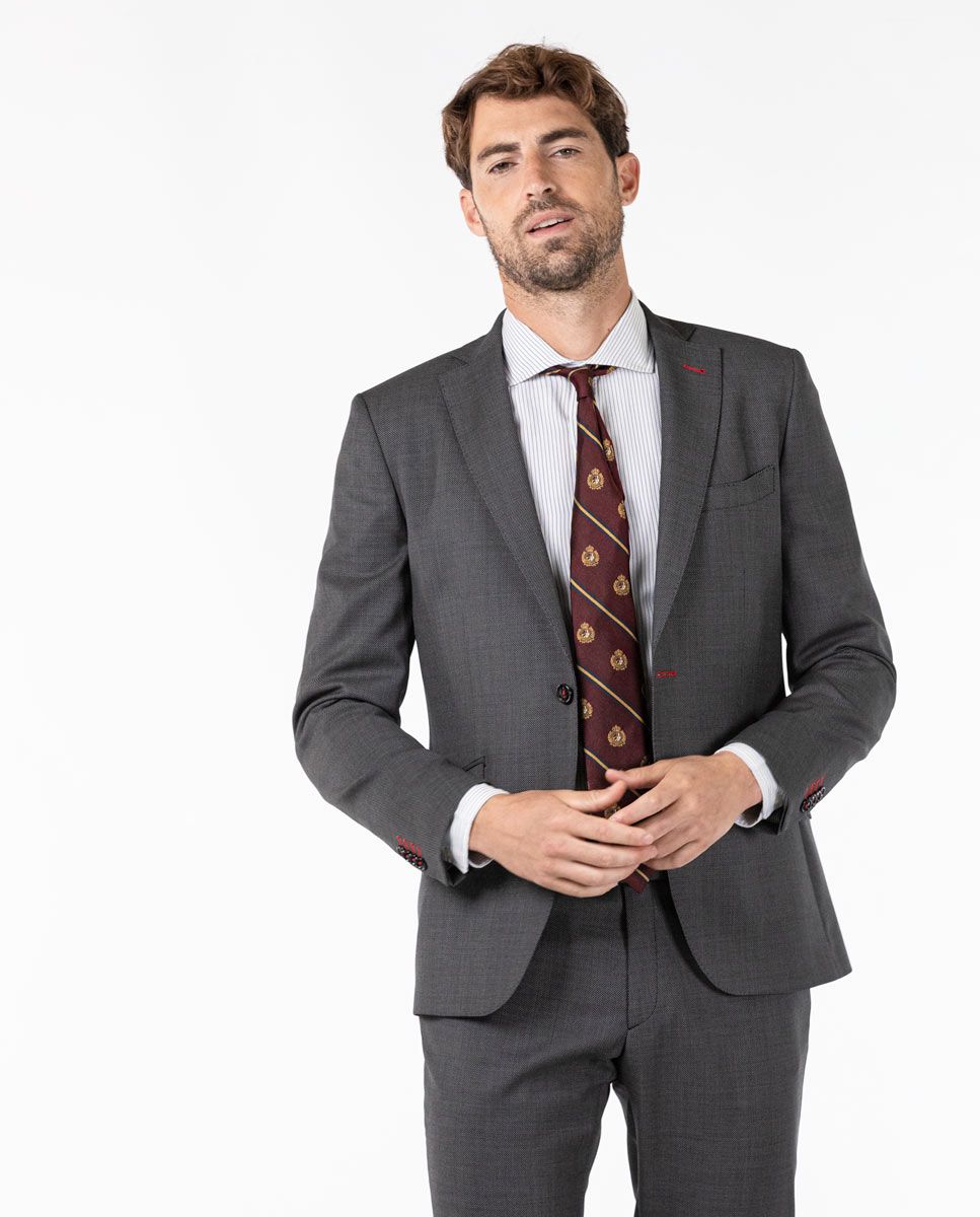 Imagem 0 de Blazer de Fato Olho de Perdiz Coordenado