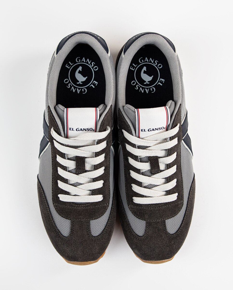 Sapatilhas Desportivas Estilo Running Cinzento / Preto-5