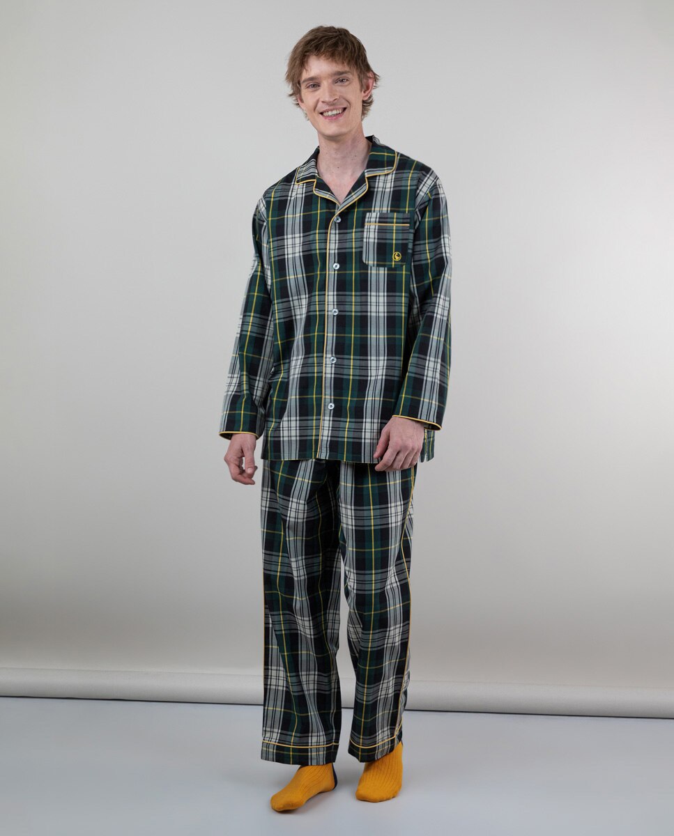 Imagem 0 de Pijama Tartán em Verde