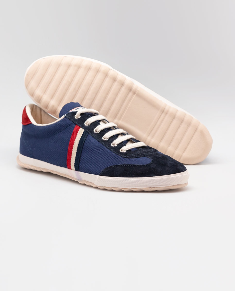 Sapatilhas Match Canvas Lisas Azul-4