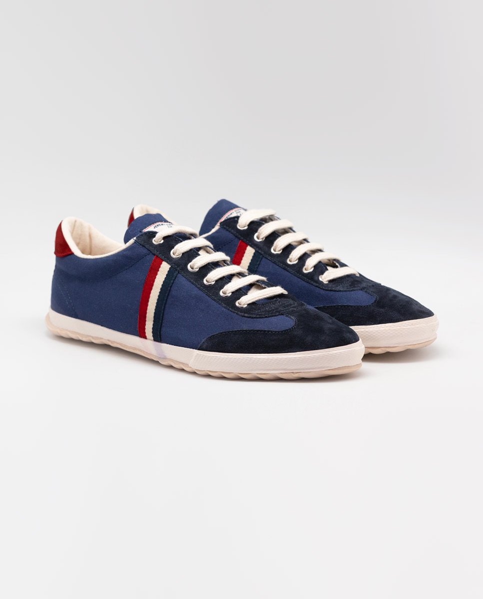 Sapatilhas Match Canvas Lisas Azul-2
