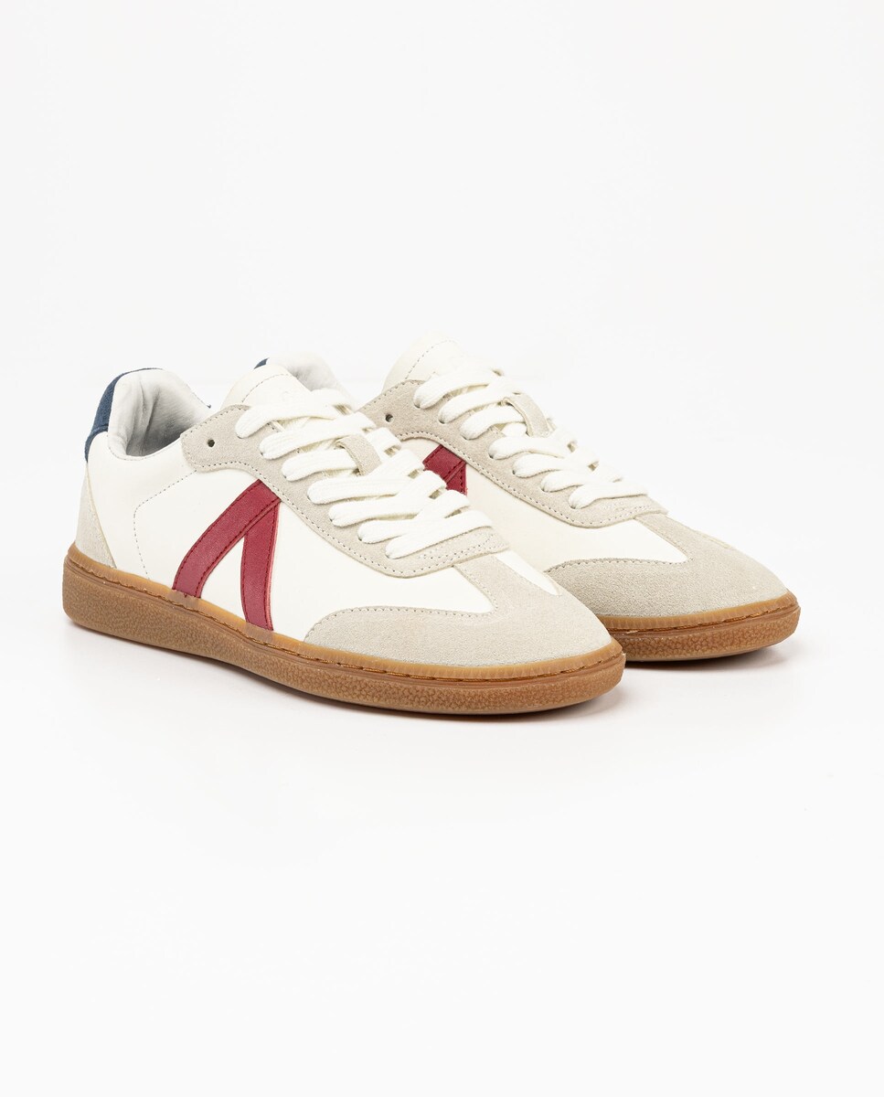 Sapatilha Anos 70 de Pele Natural-2