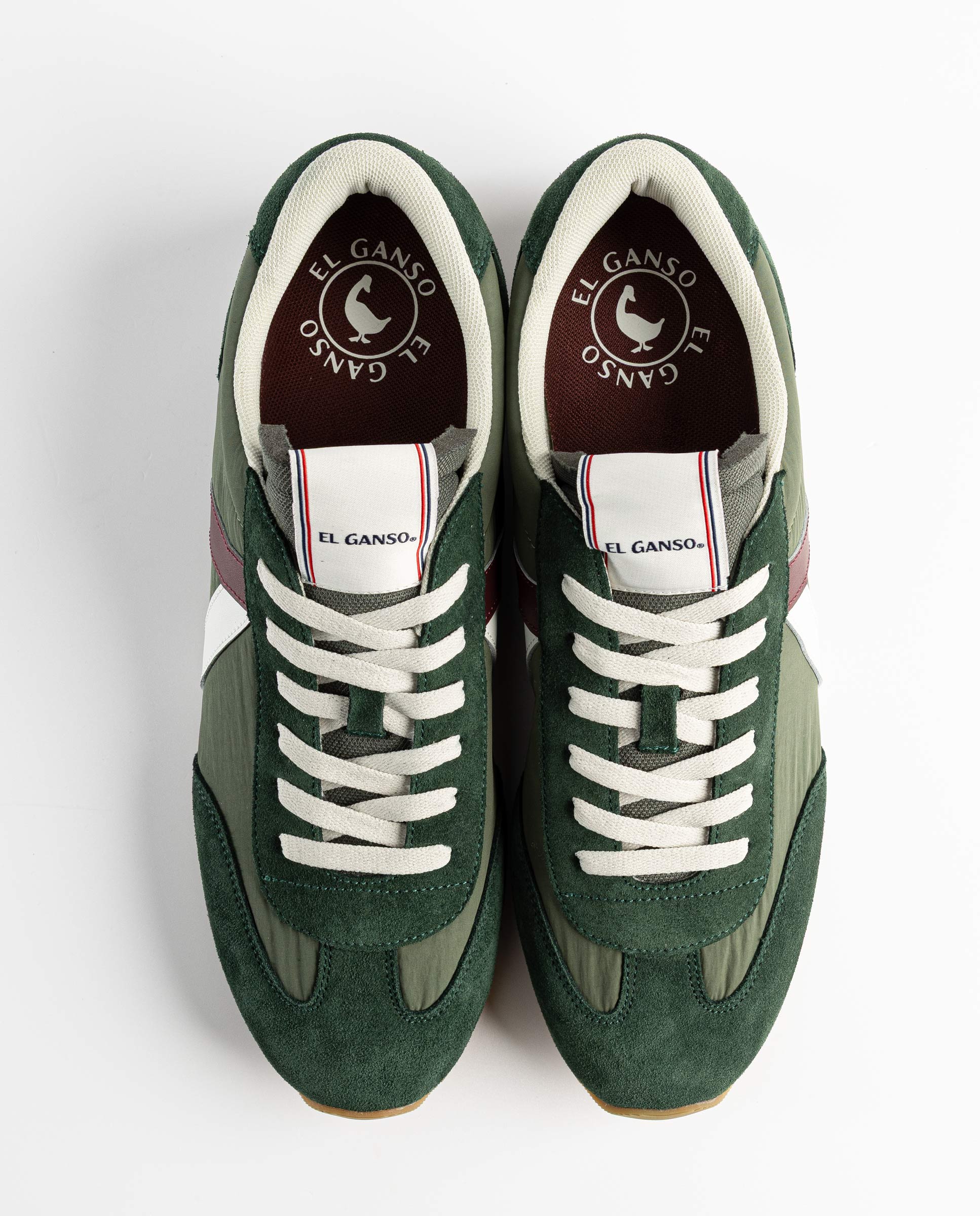 Sapatilha Running de Algodão Verde-4