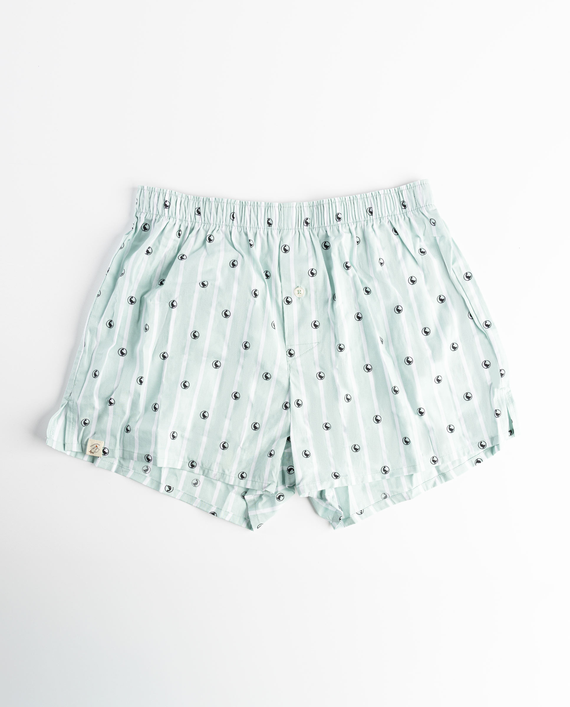 Pack Boxers Às Riscas com Estampado Verde-4