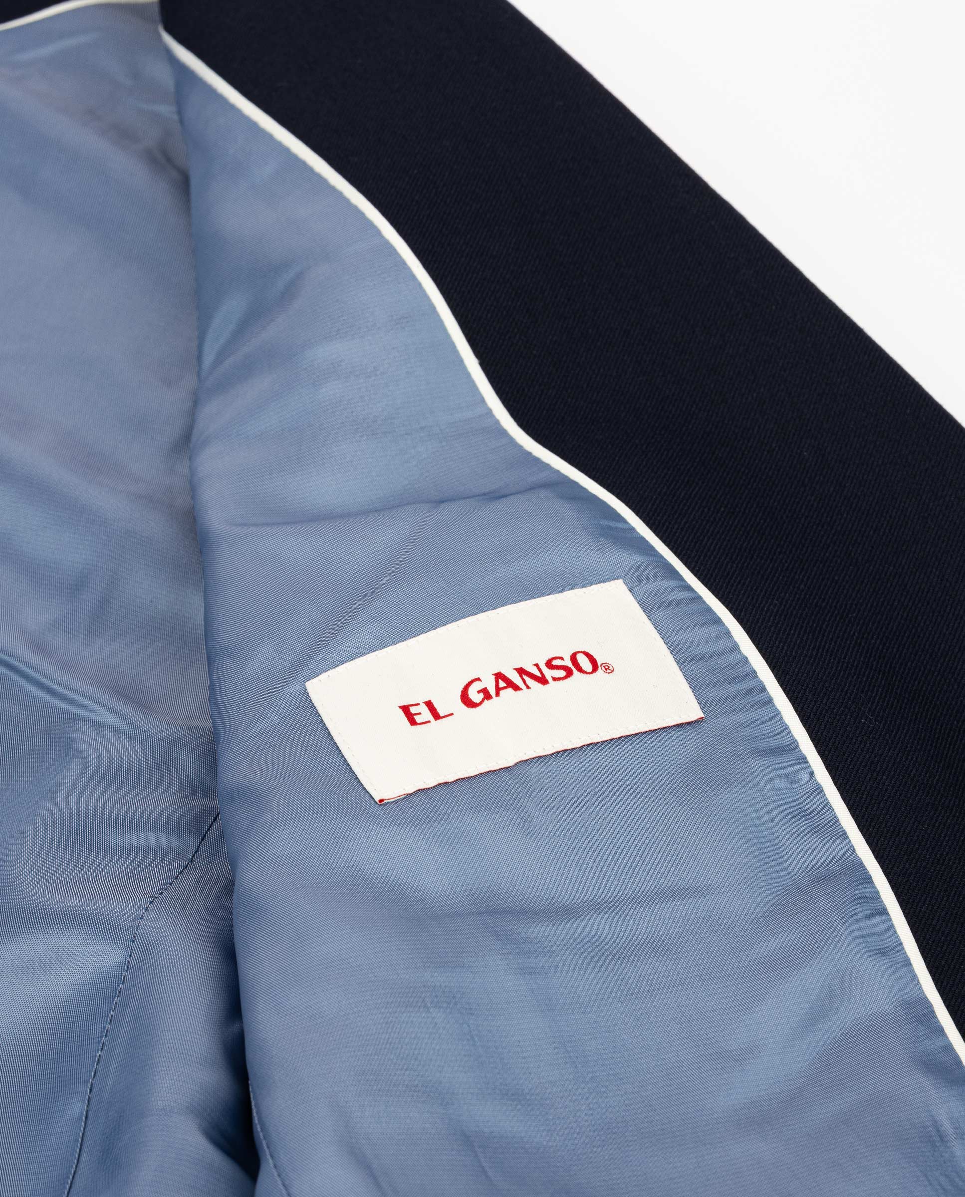 Blazer Coordenado Liso Marinho Azul-marinho-4