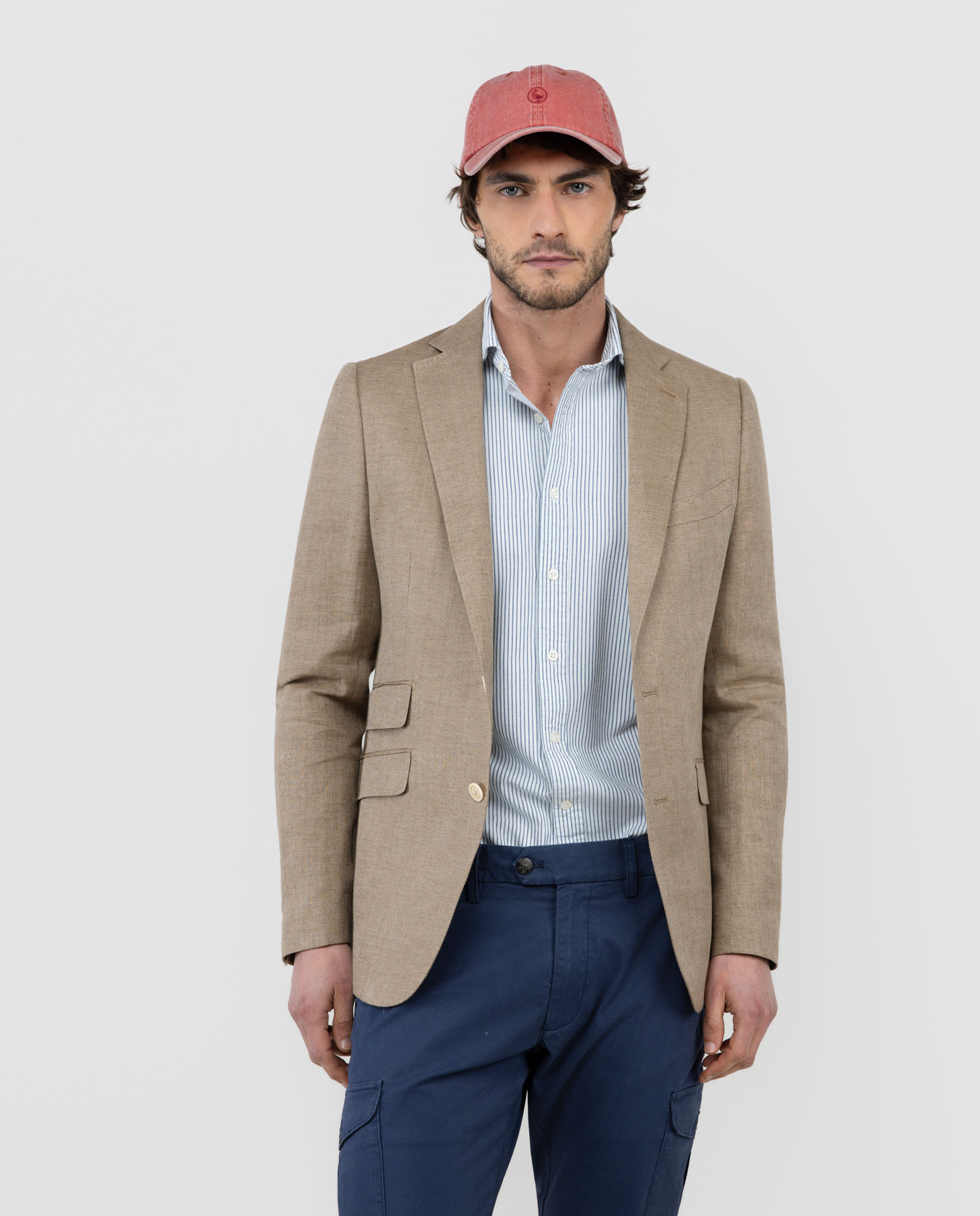 Imagem 0 de Blazer Liso de Linho