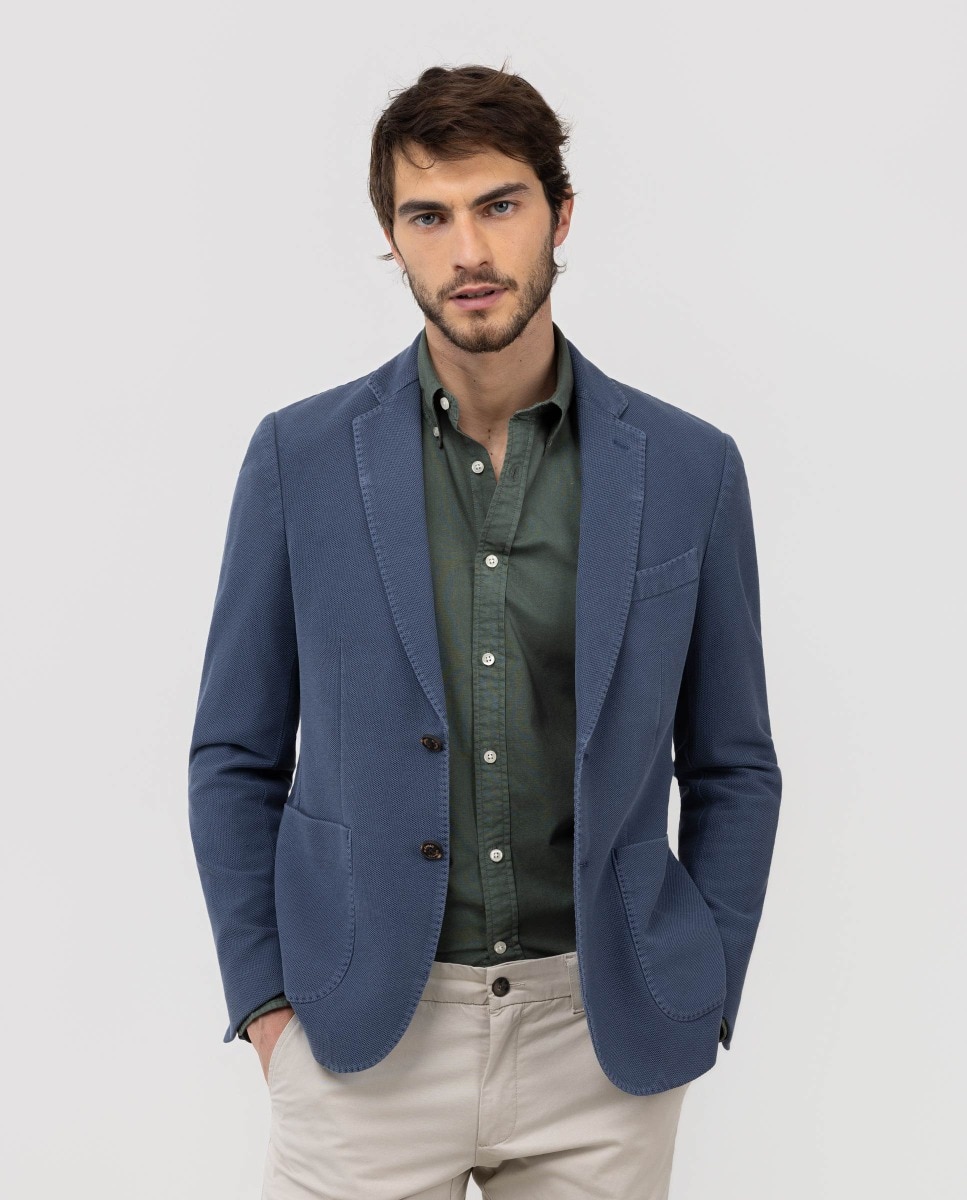 Imagem 0 de Blazer de Malha Piqué
