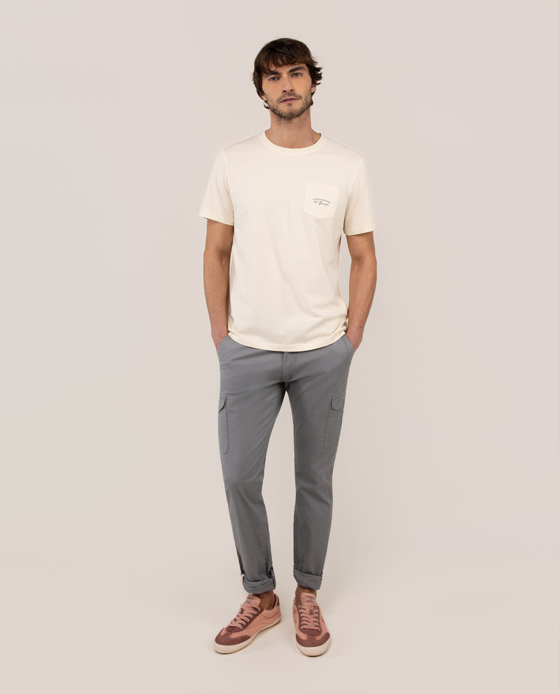 Imagem 0 de Calças Cargo Lisas