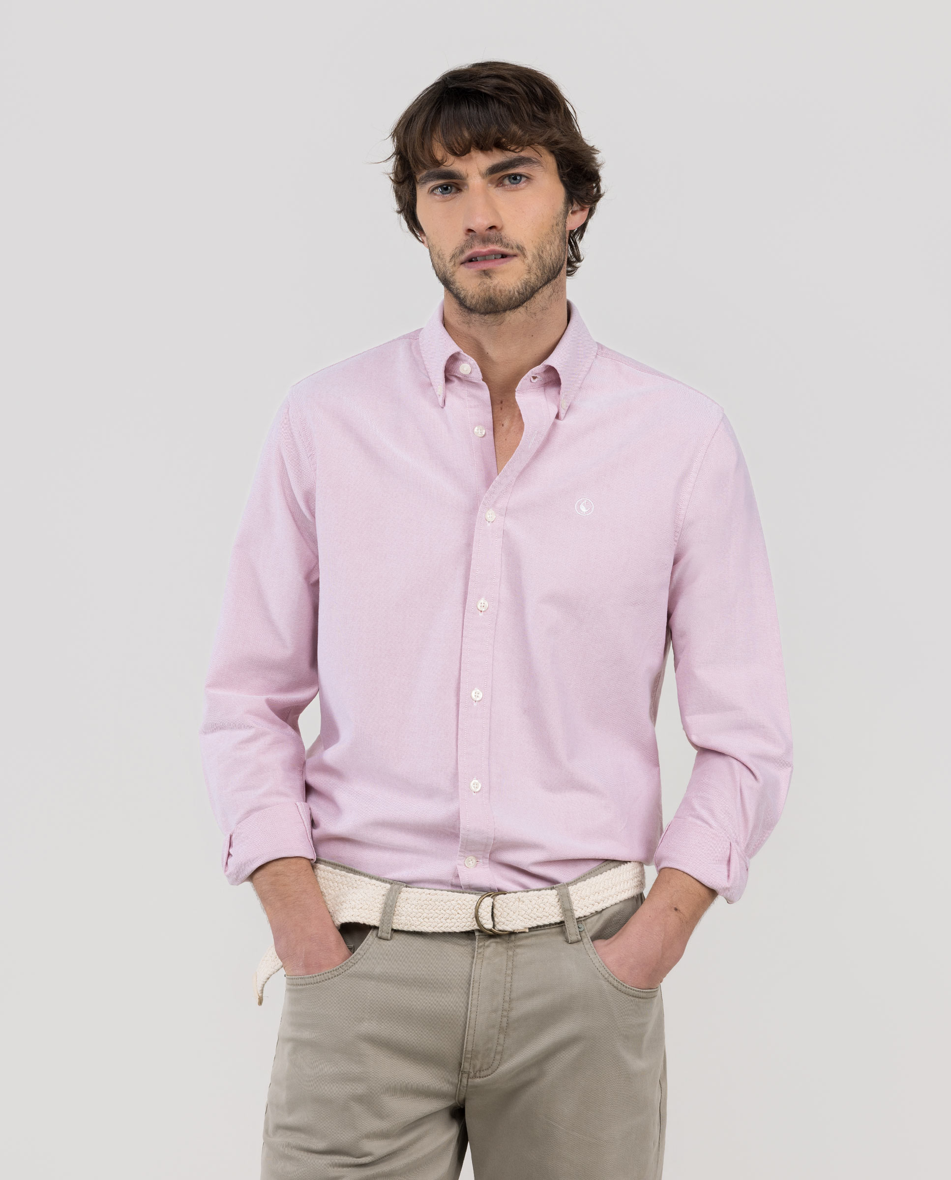 Camisa Oxford Lisa Vermelho-1