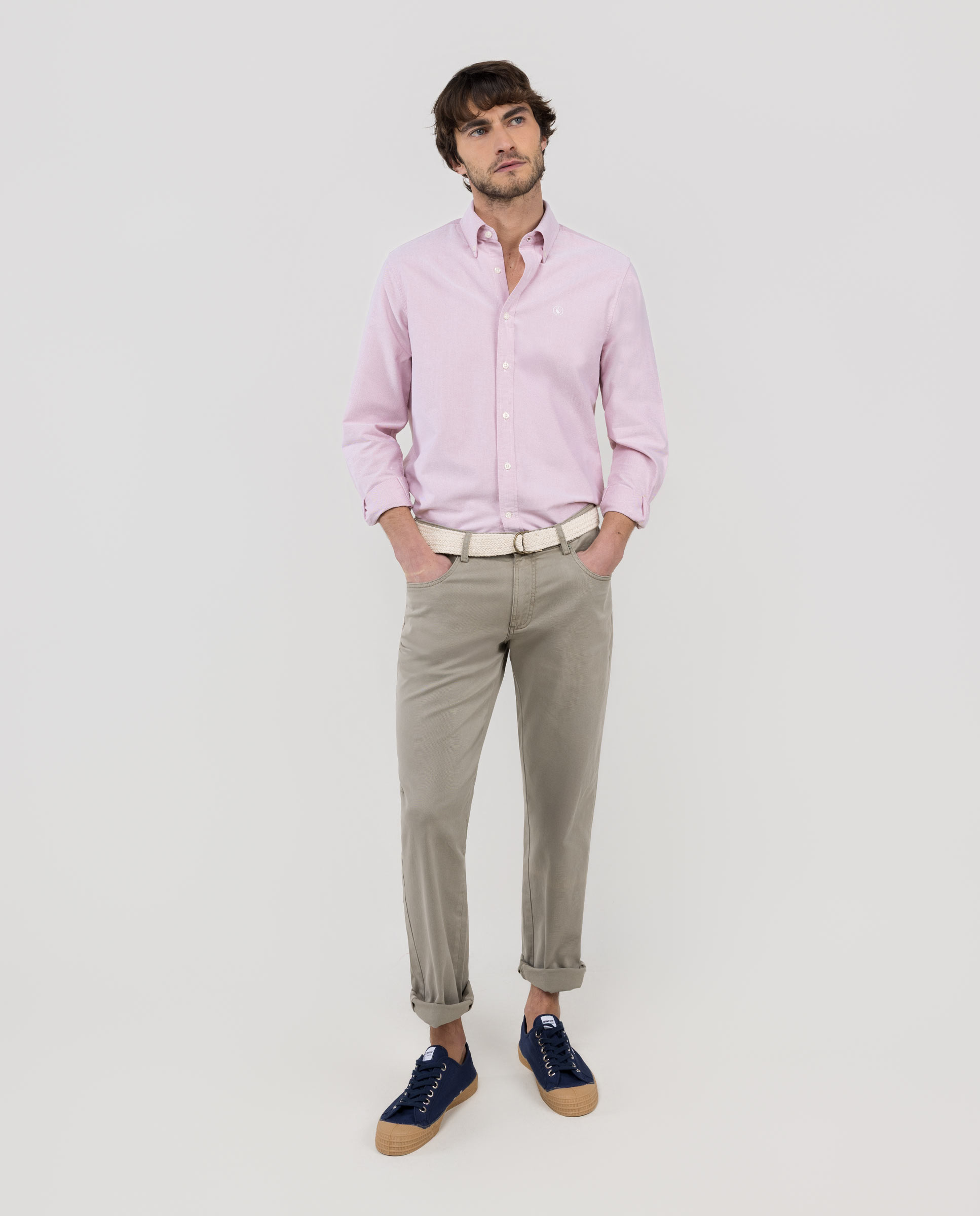 Camisa Oxford Lisa Vermelho-2