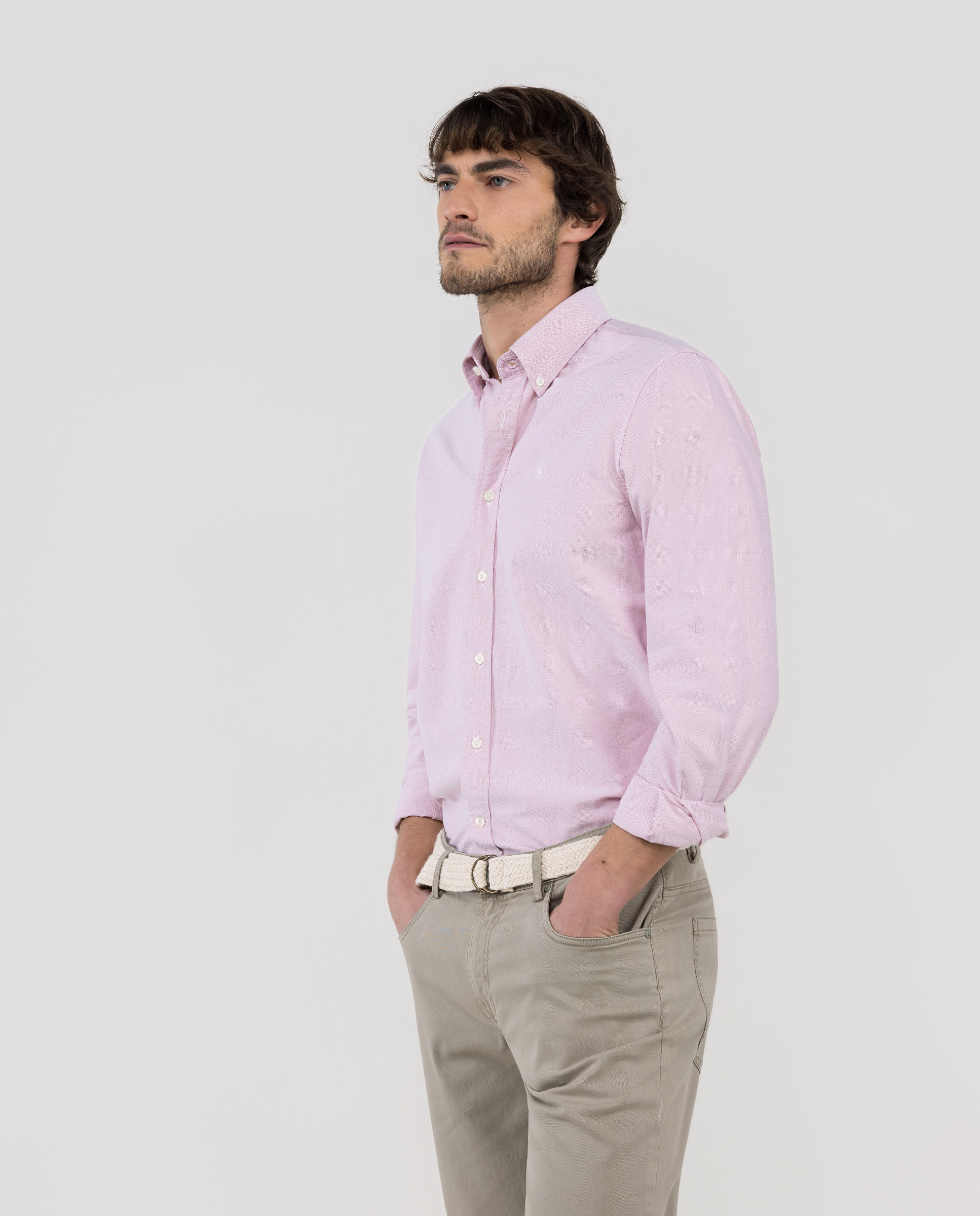 Camisa Oxford Lisa Vermelho-3