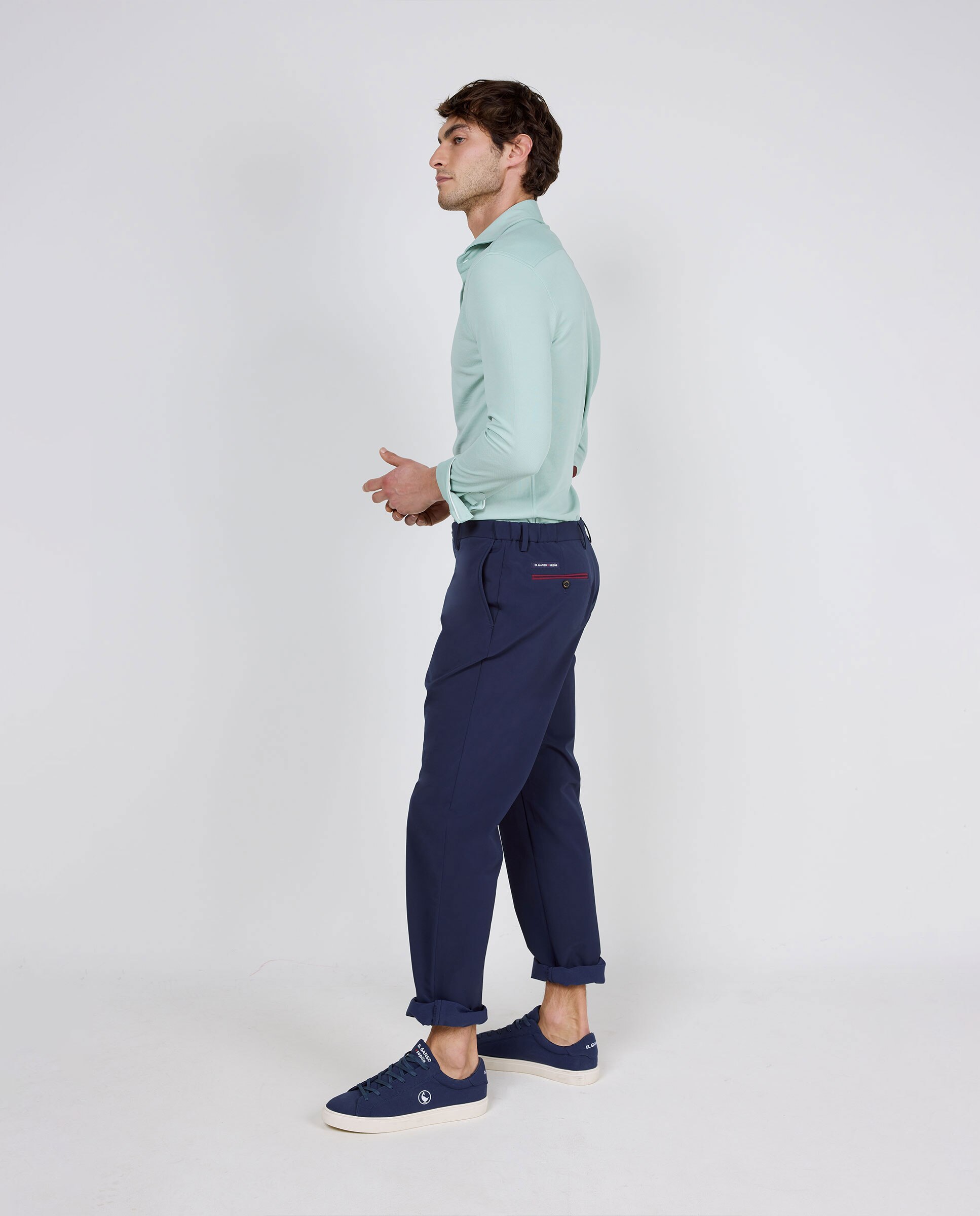 Camisa Sepiia Lisa Verde-claro-3