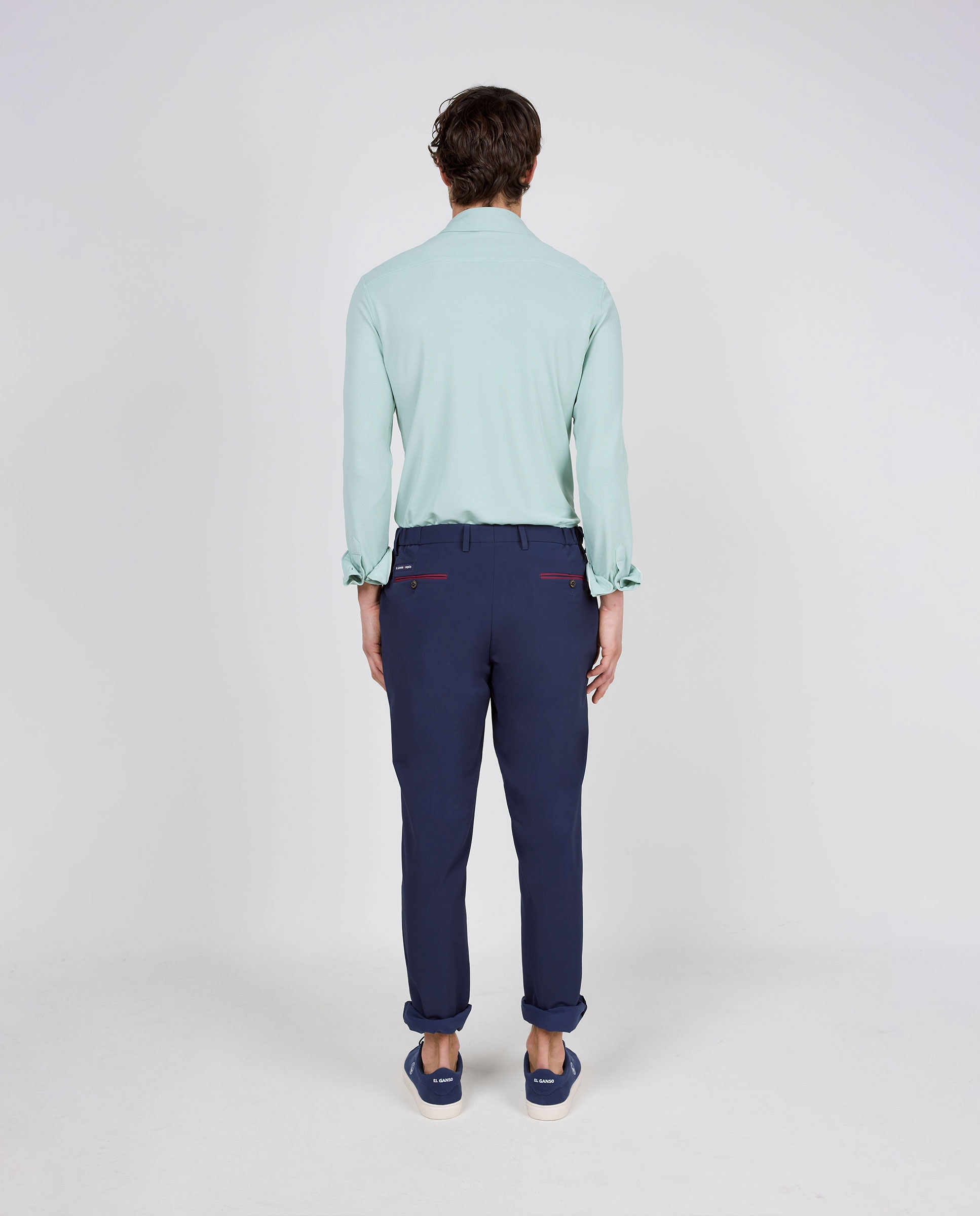 Camisa Sepiia Lisa Verde-claro-4